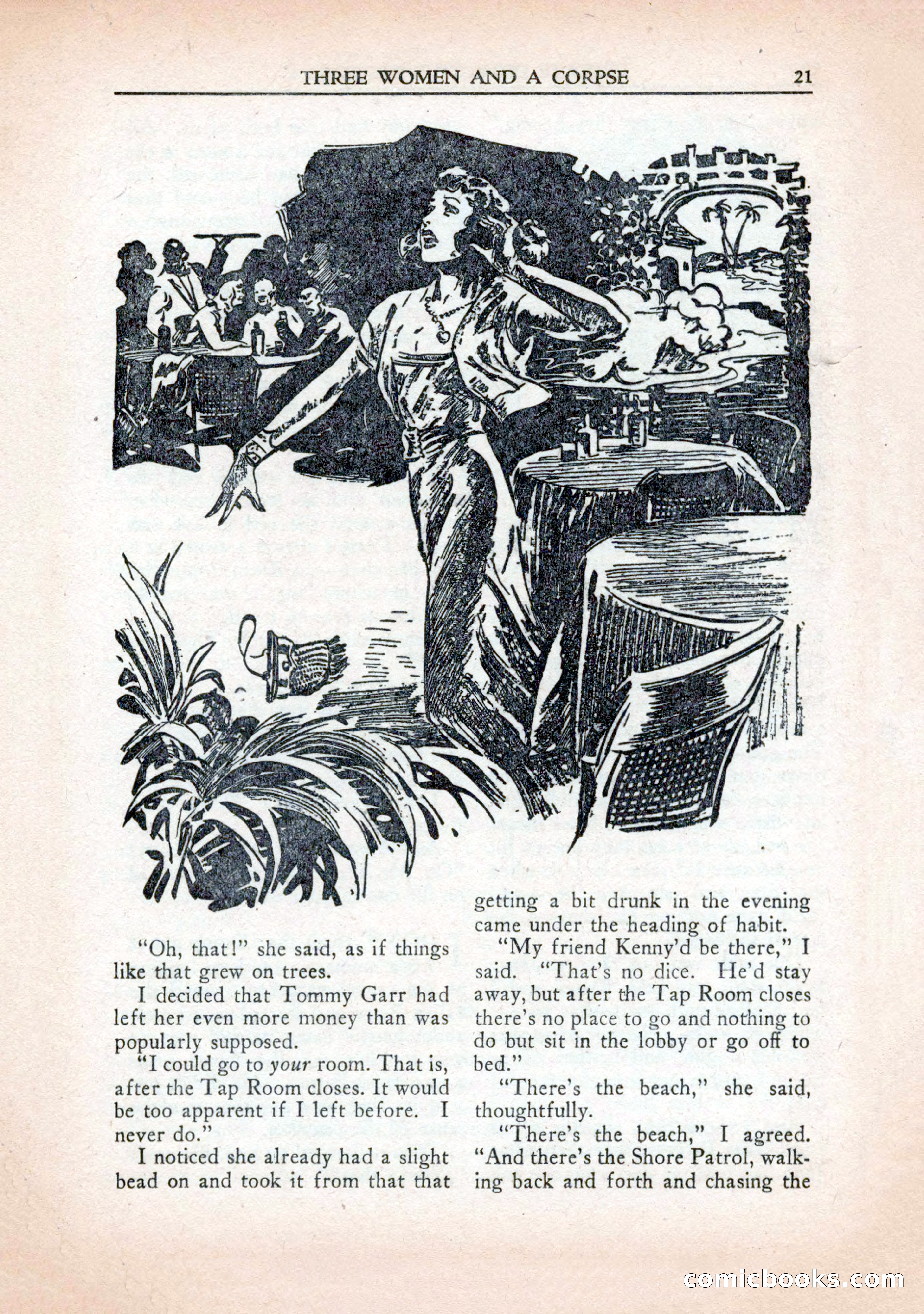 Private Detective Stories, January 1943 — page 23 of 132