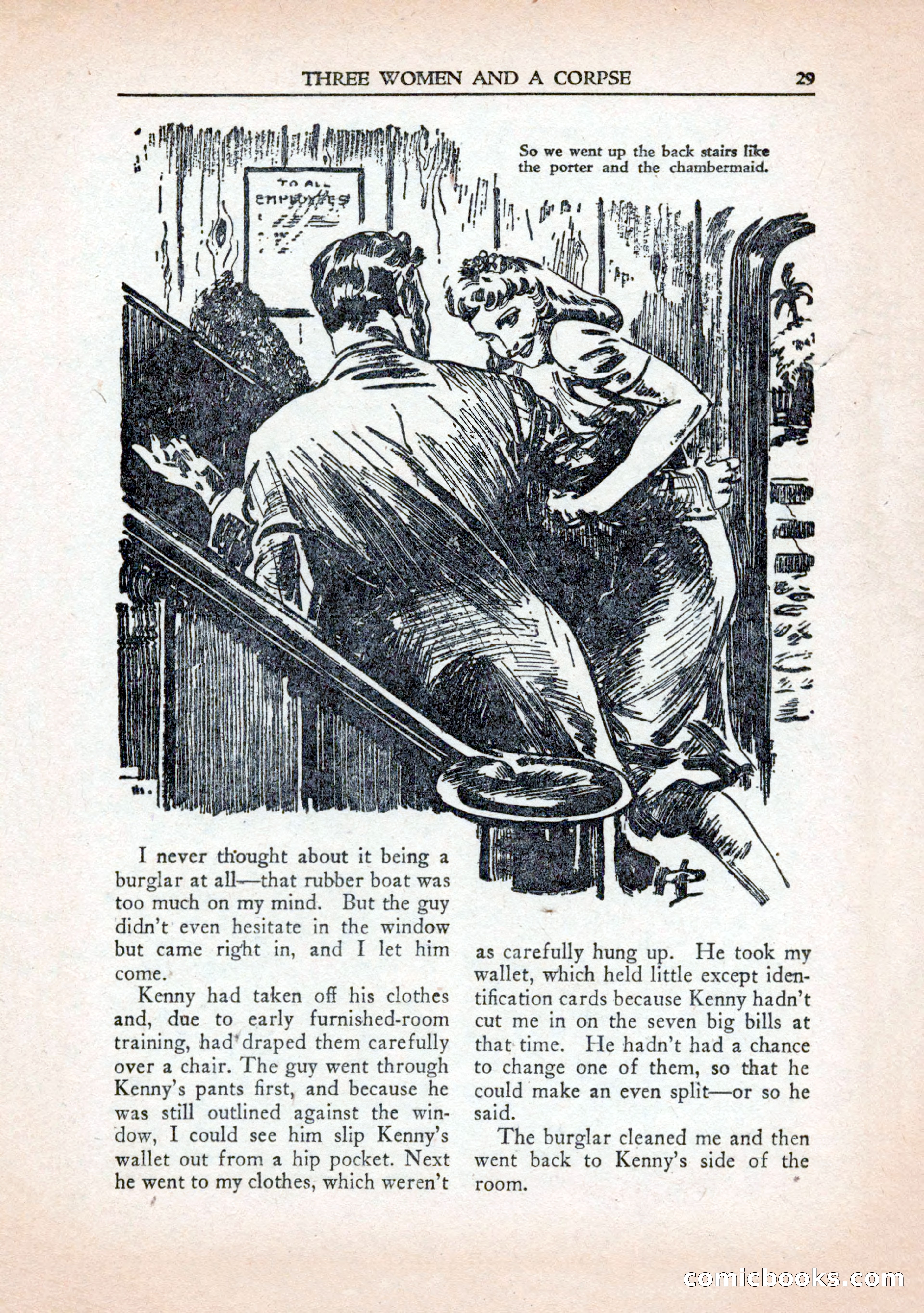 Private Detective Stories, January 1943 — page 31 of 132