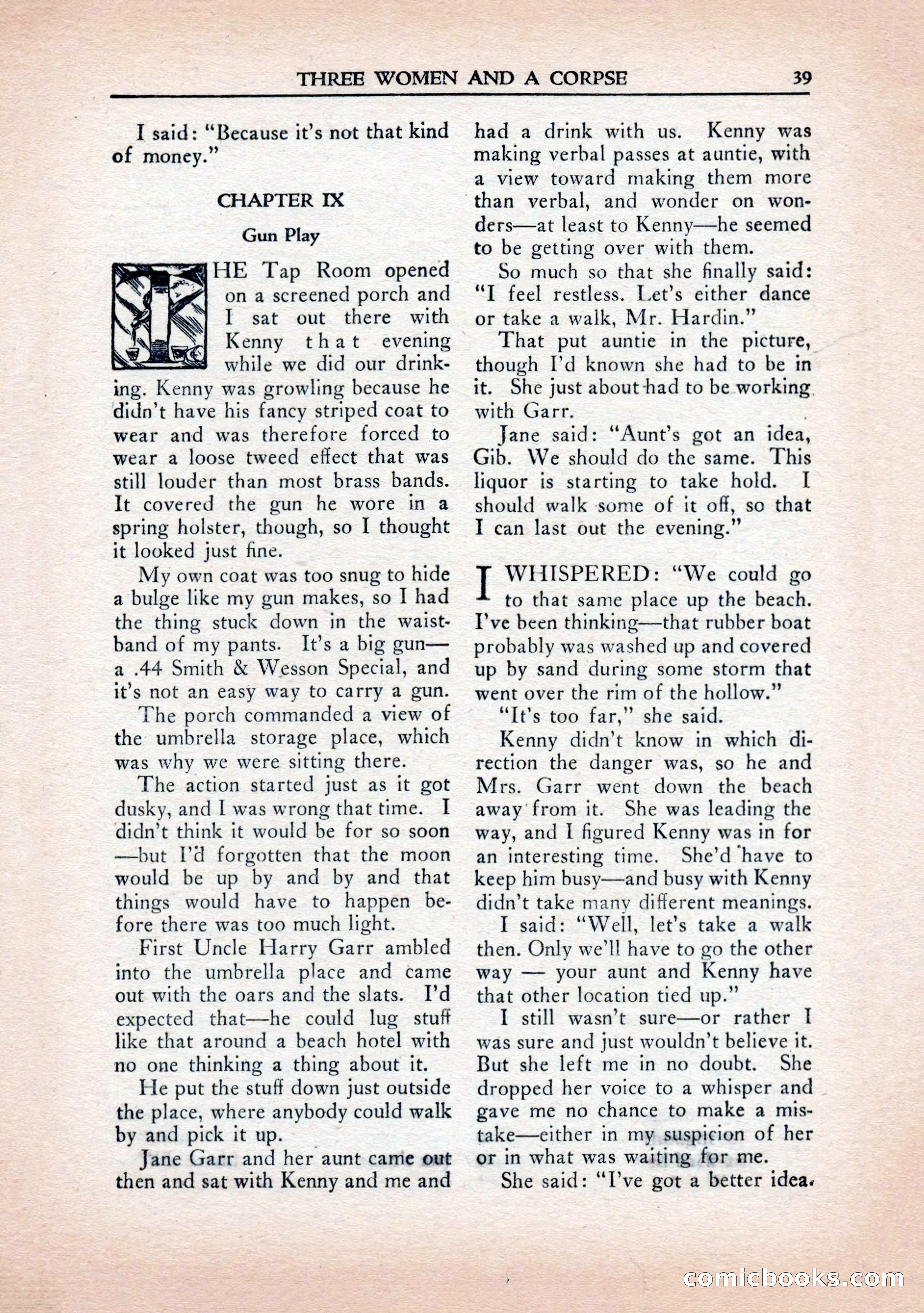 Private Detective Stories, January 1943 — page 41 of 132