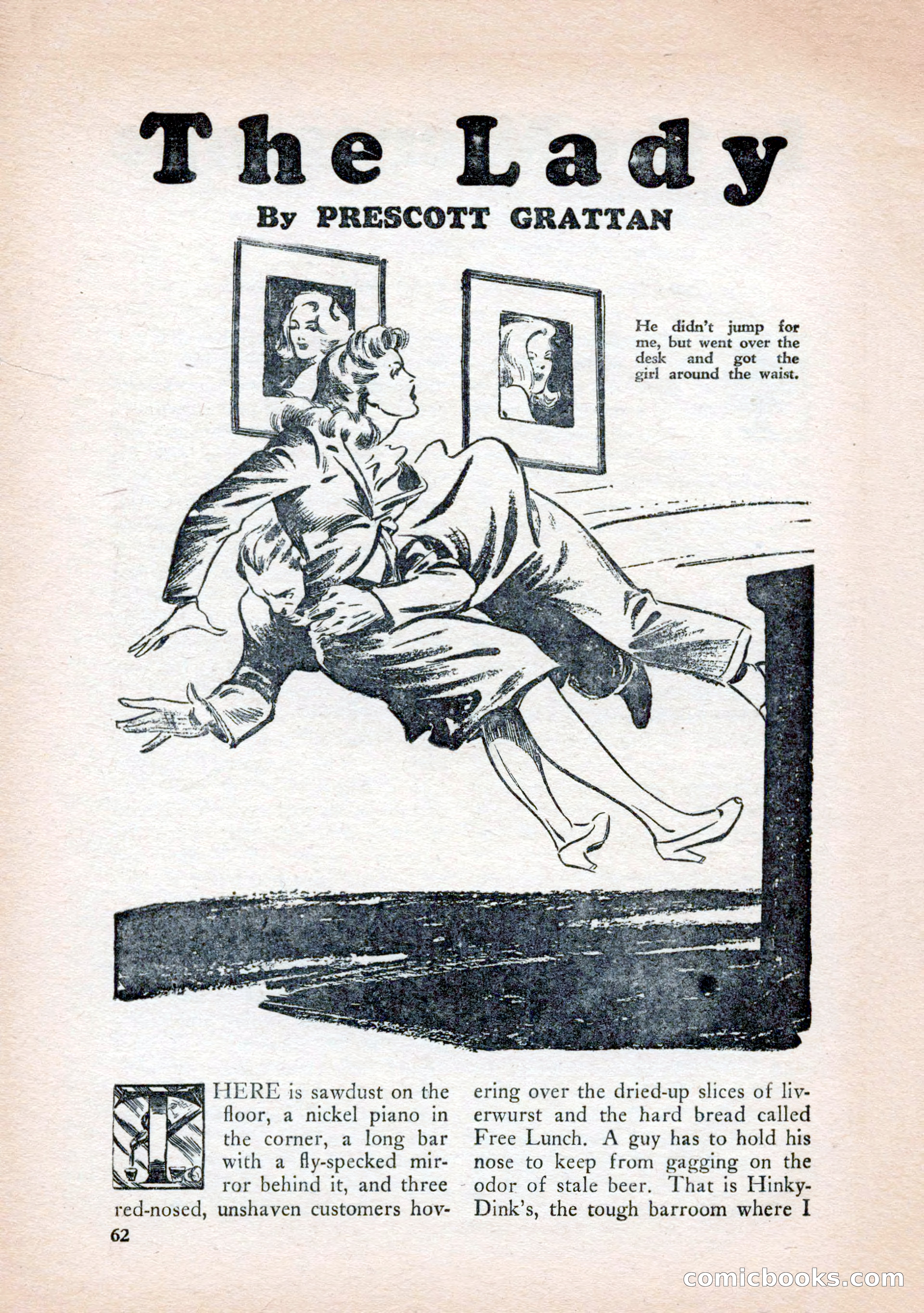 Private Detective Stories, January 1943 — page 64 of 132