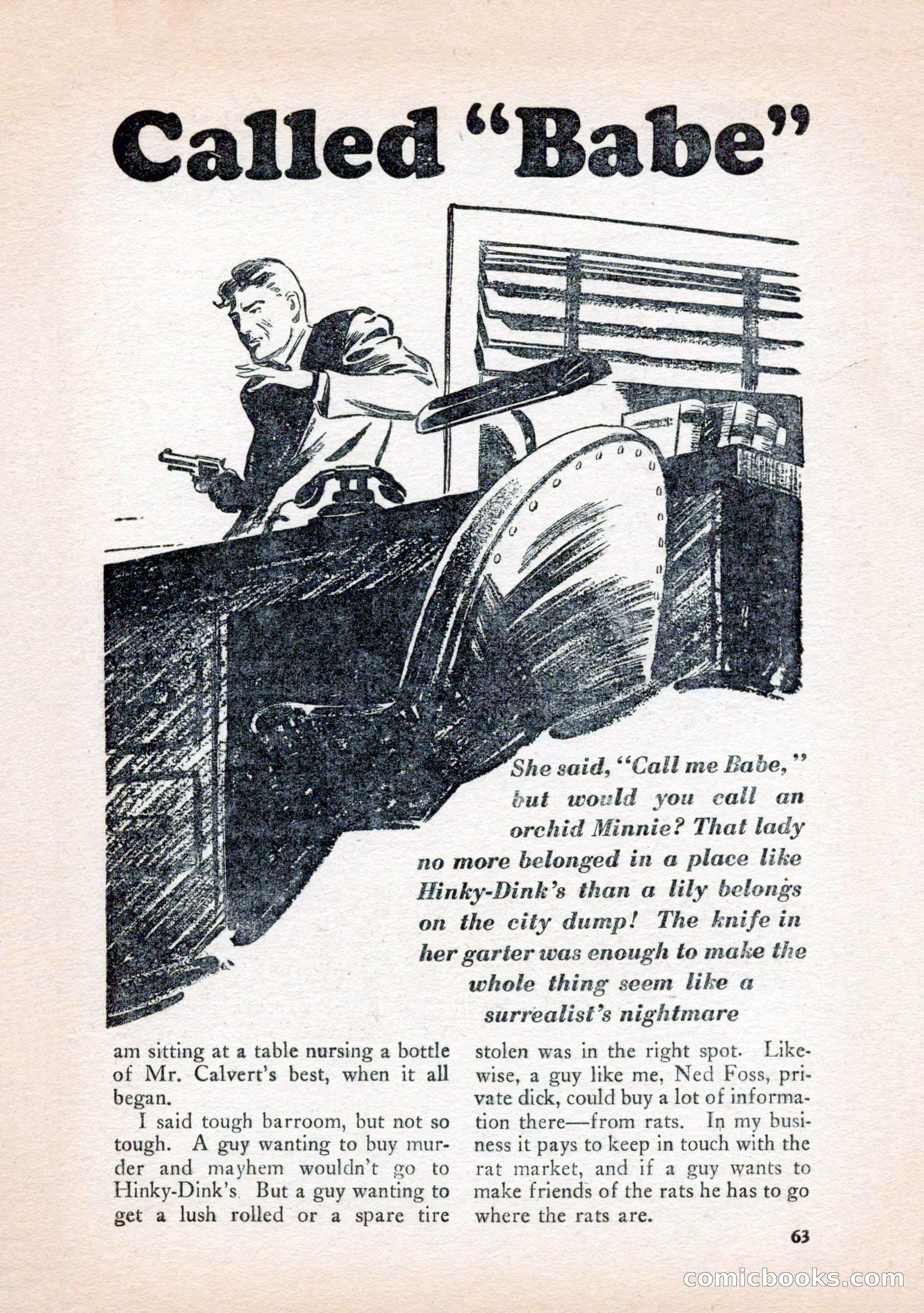 Private Detective Stories, January 1943 — page 65 of 132