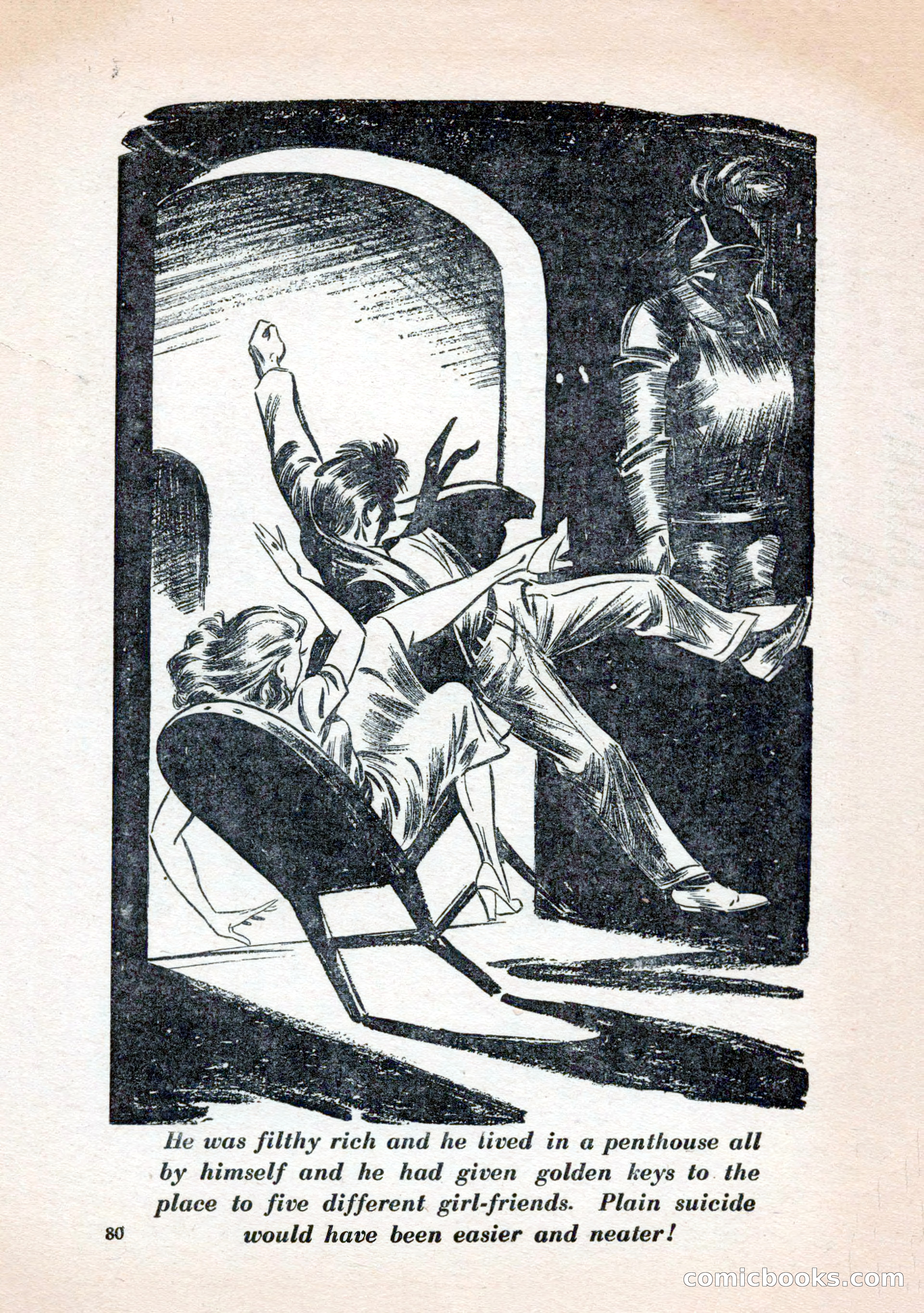 Private Detective Stories, January 1943 — page 82 of 132
