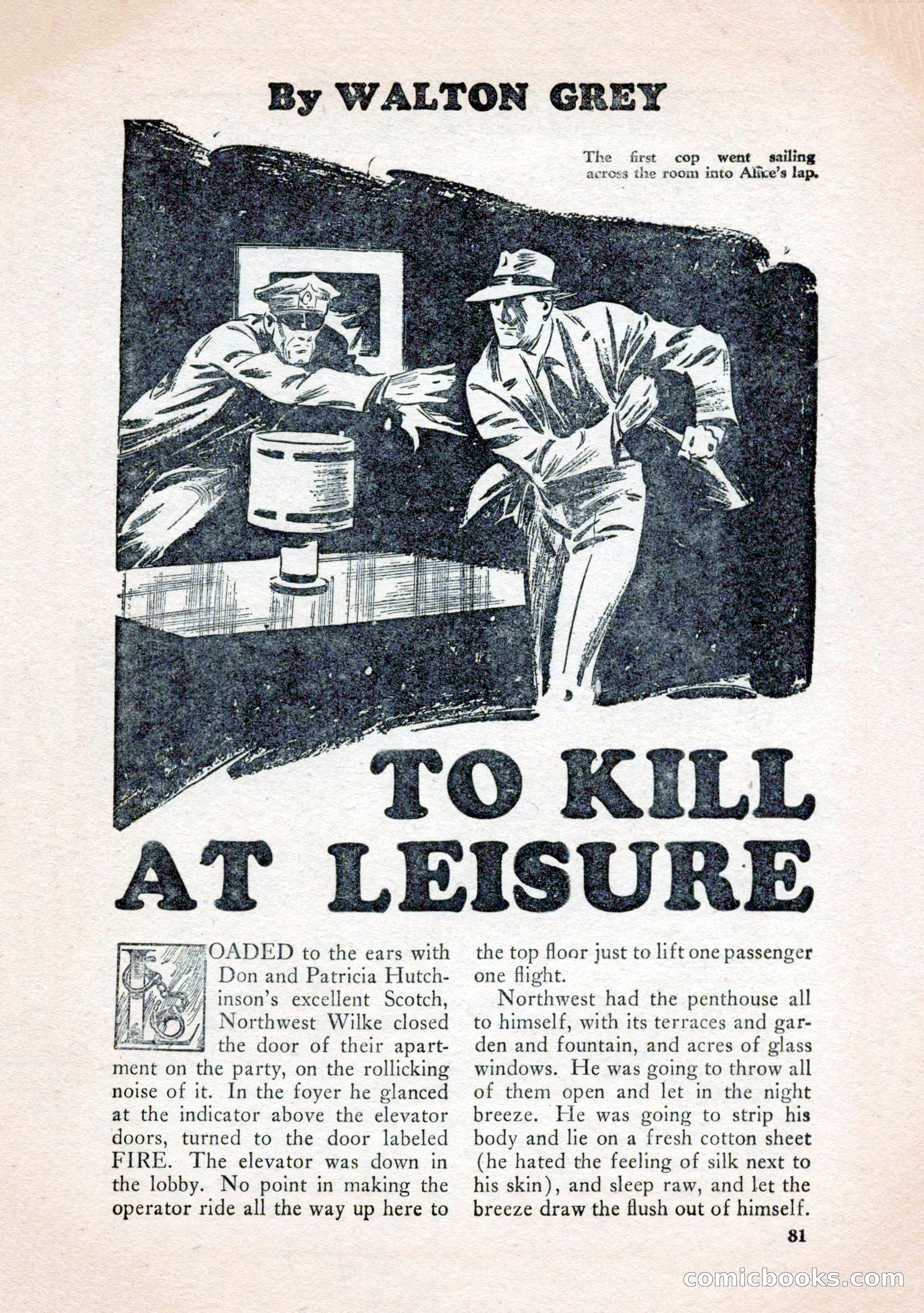 Private Detective Stories, January 1943 — page 83 of 132