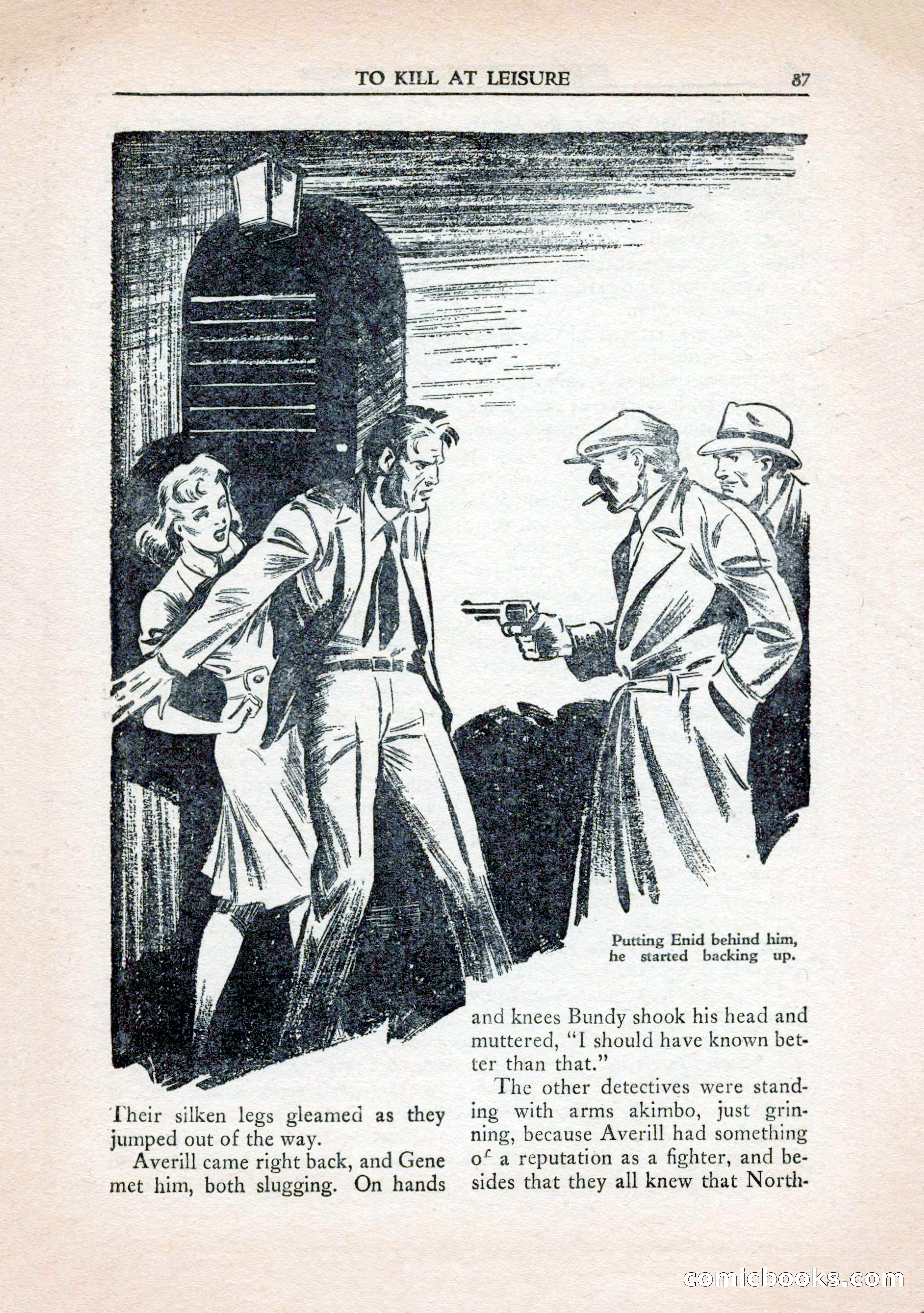 Private Detective Stories, January 1943 — page 89 of 132
