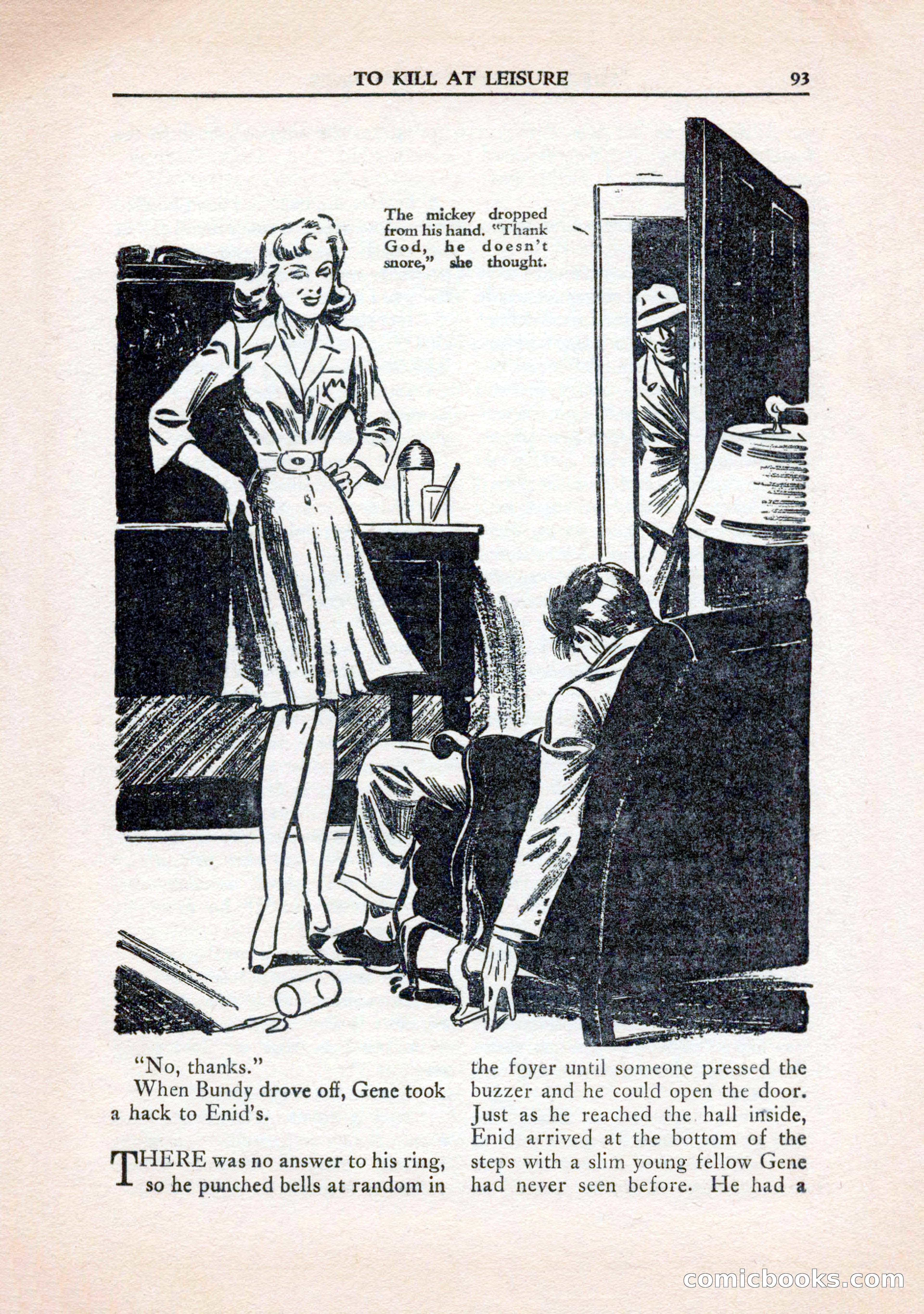 Private Detective Stories, January 1943 — page 95 of 132
