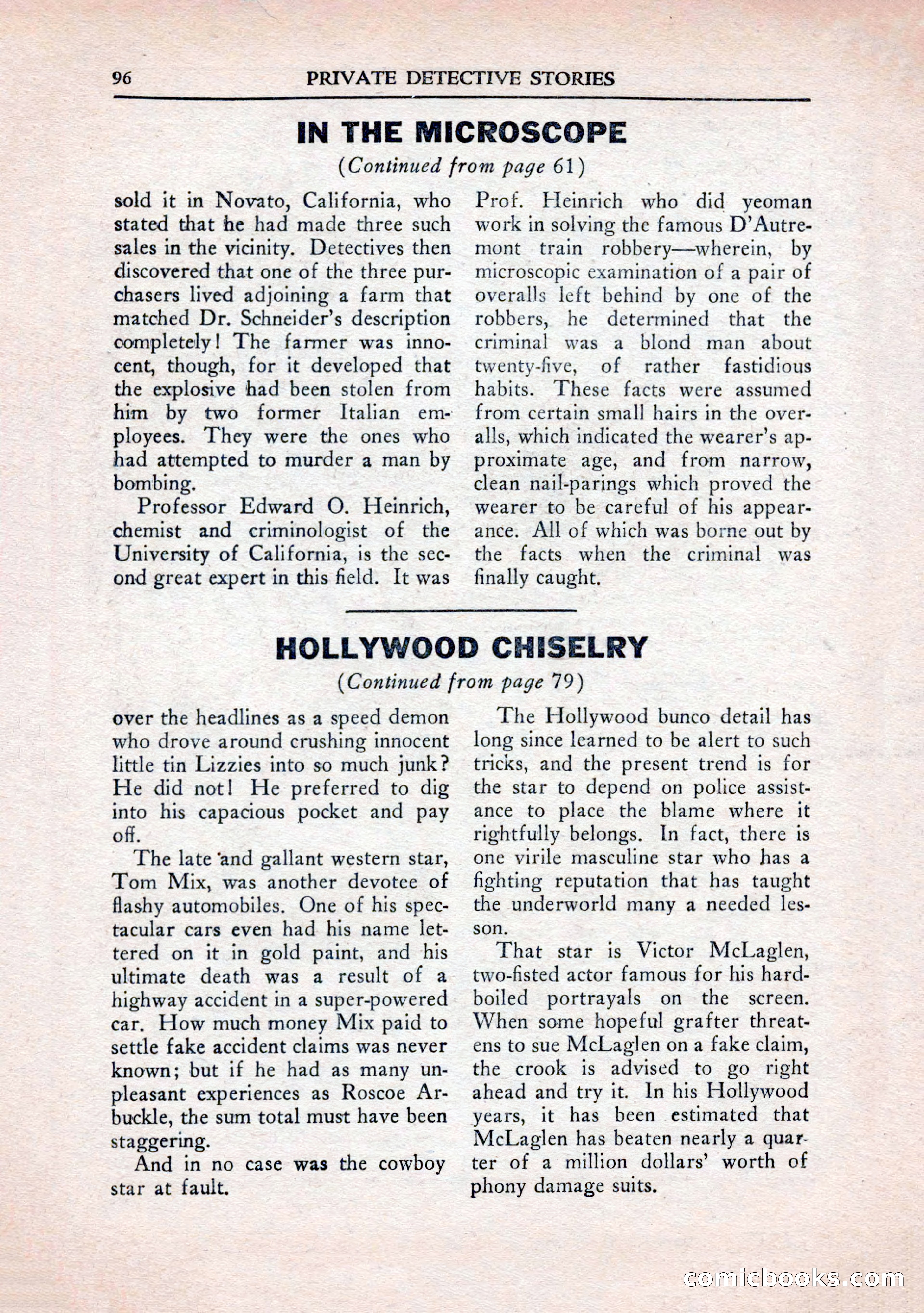 Private Detective Stories, January 1943 — page 98 of 132