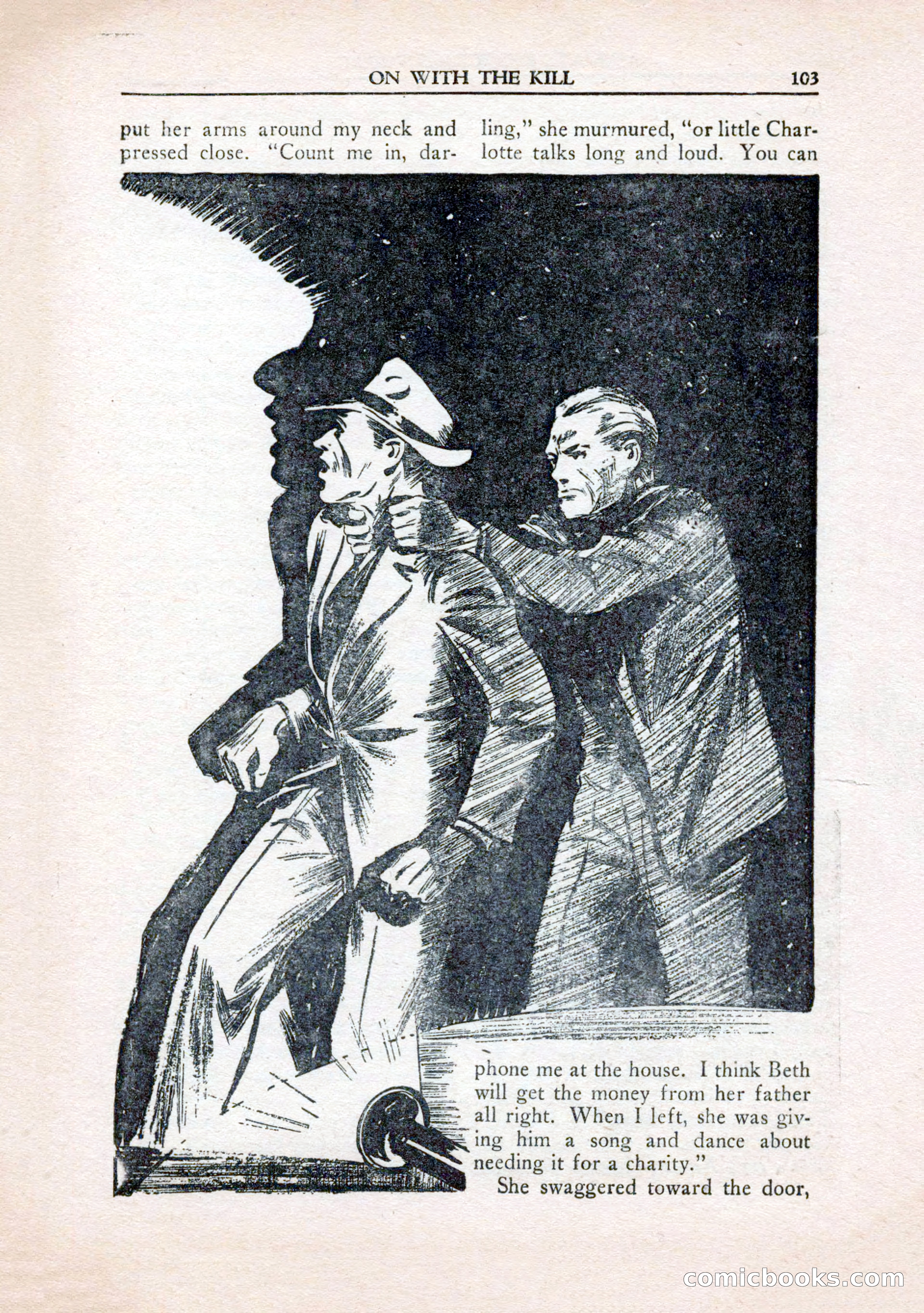 Private Detective Stories, January 1943 — page 105 of 132