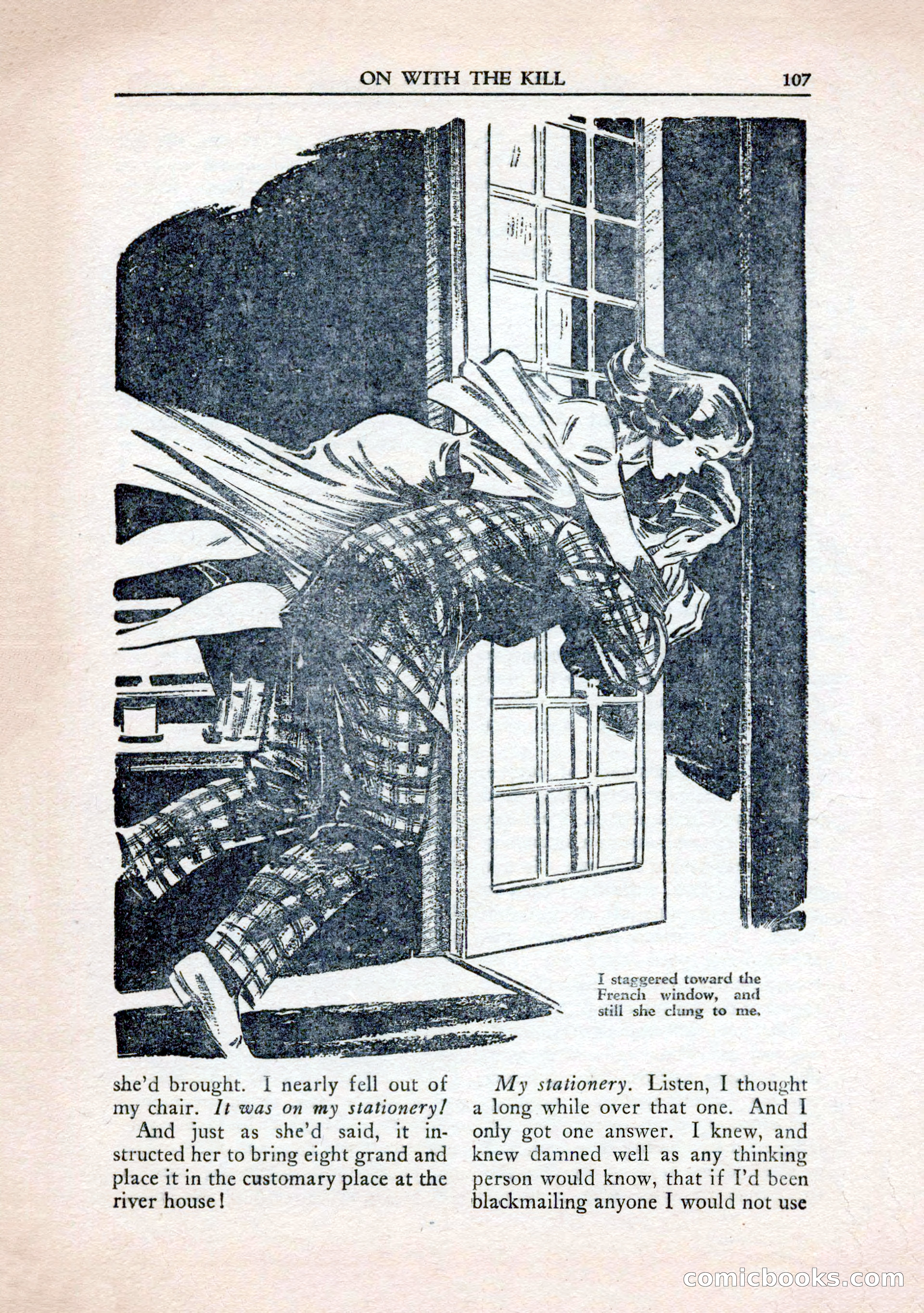 Private Detective Stories, January 1943 — page 109 of 132
