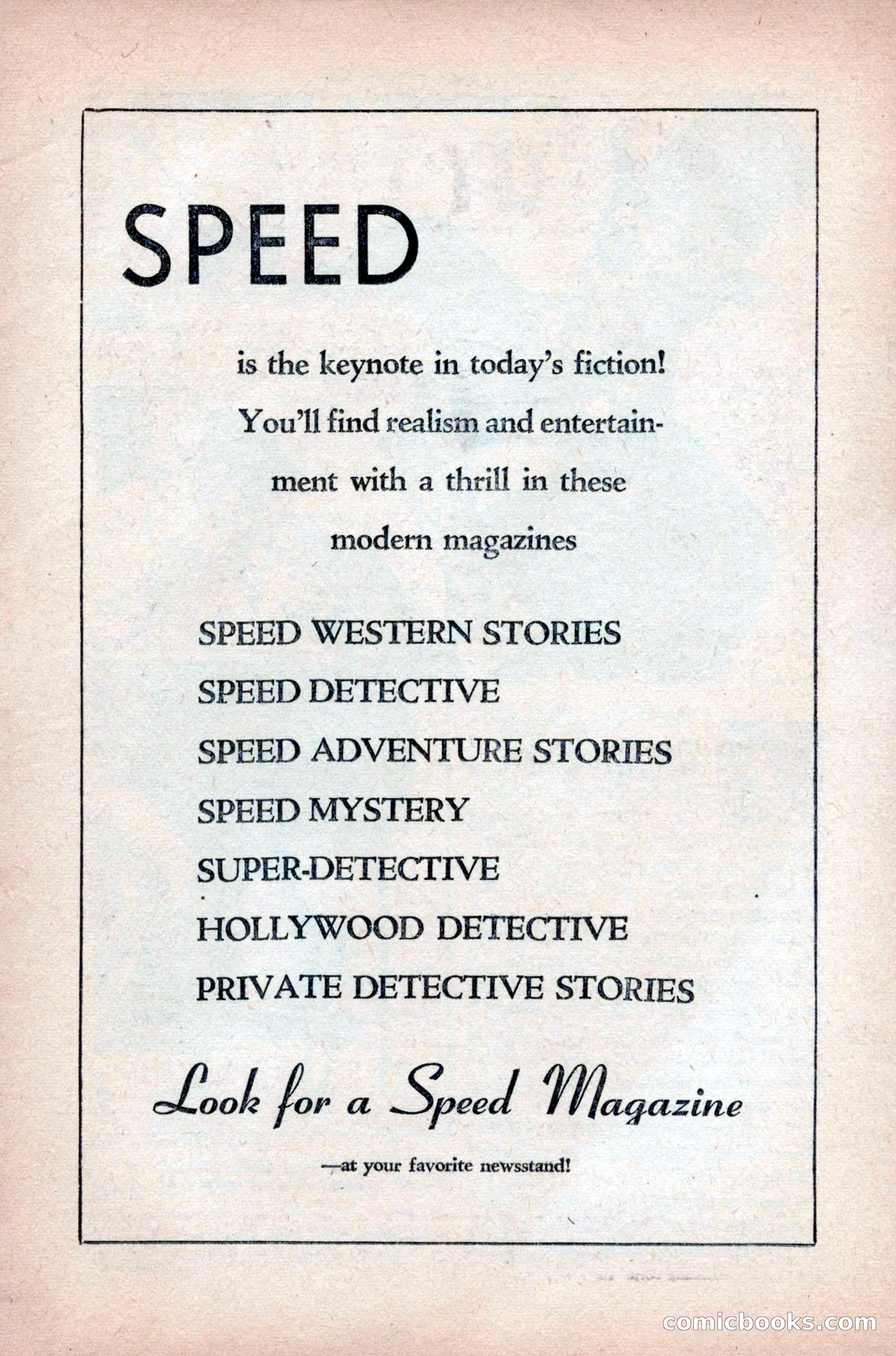 Private Detective Stories, May 1944 — page 5 of 116