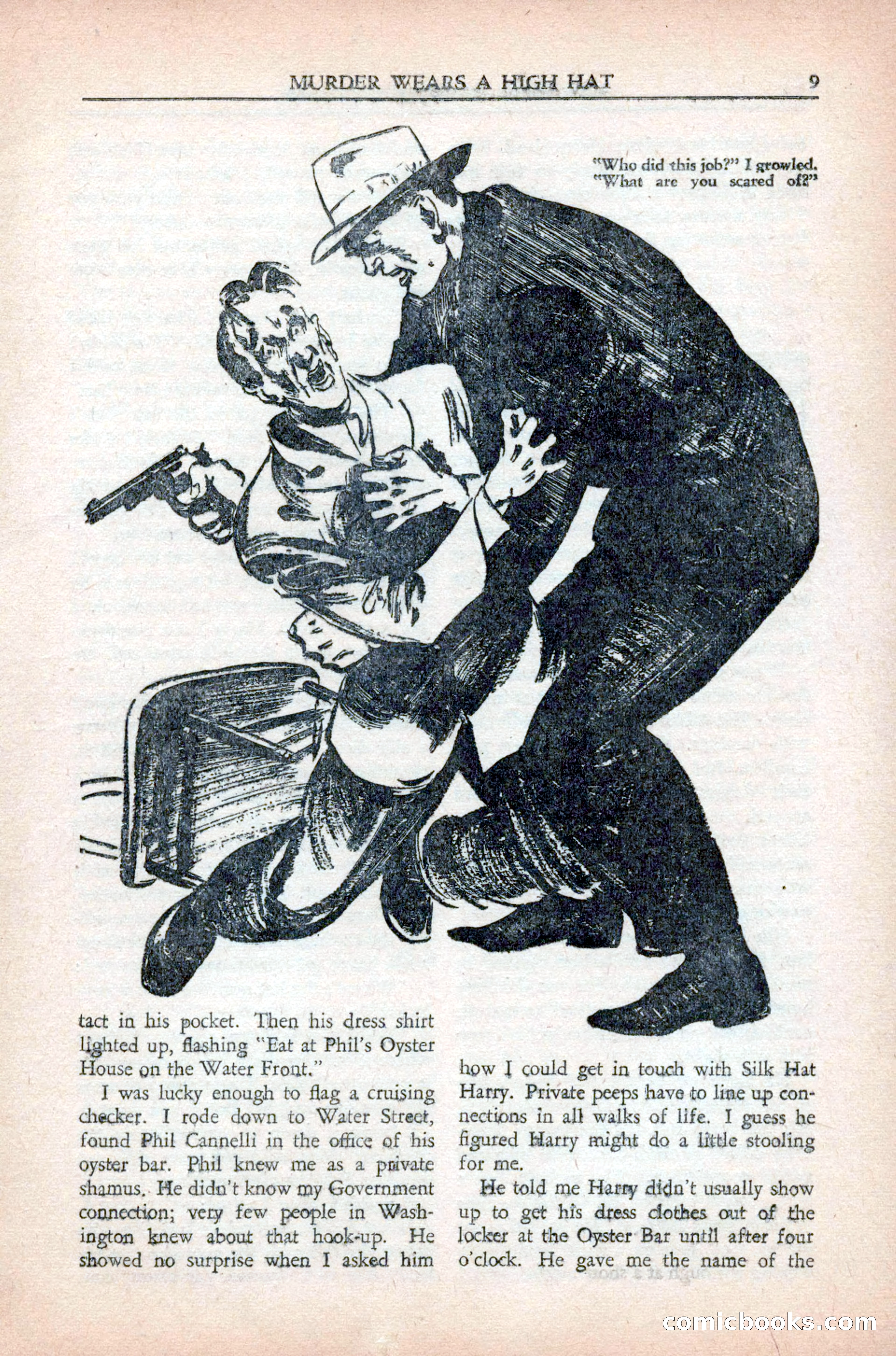 Private Detective Stories, May 1944 — page 11 of 116