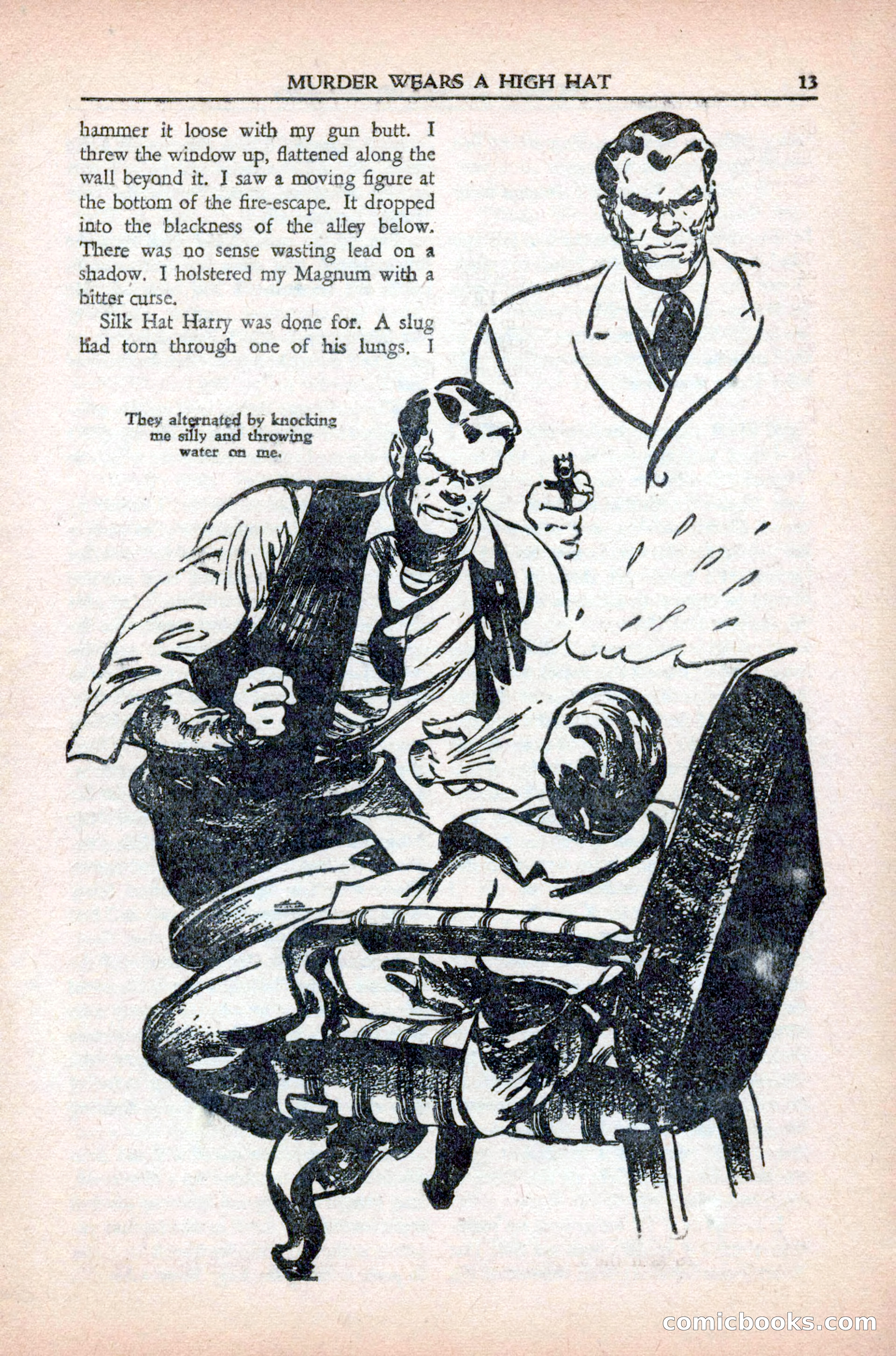 Private Detective Stories, May 1944 — page 15 of 116