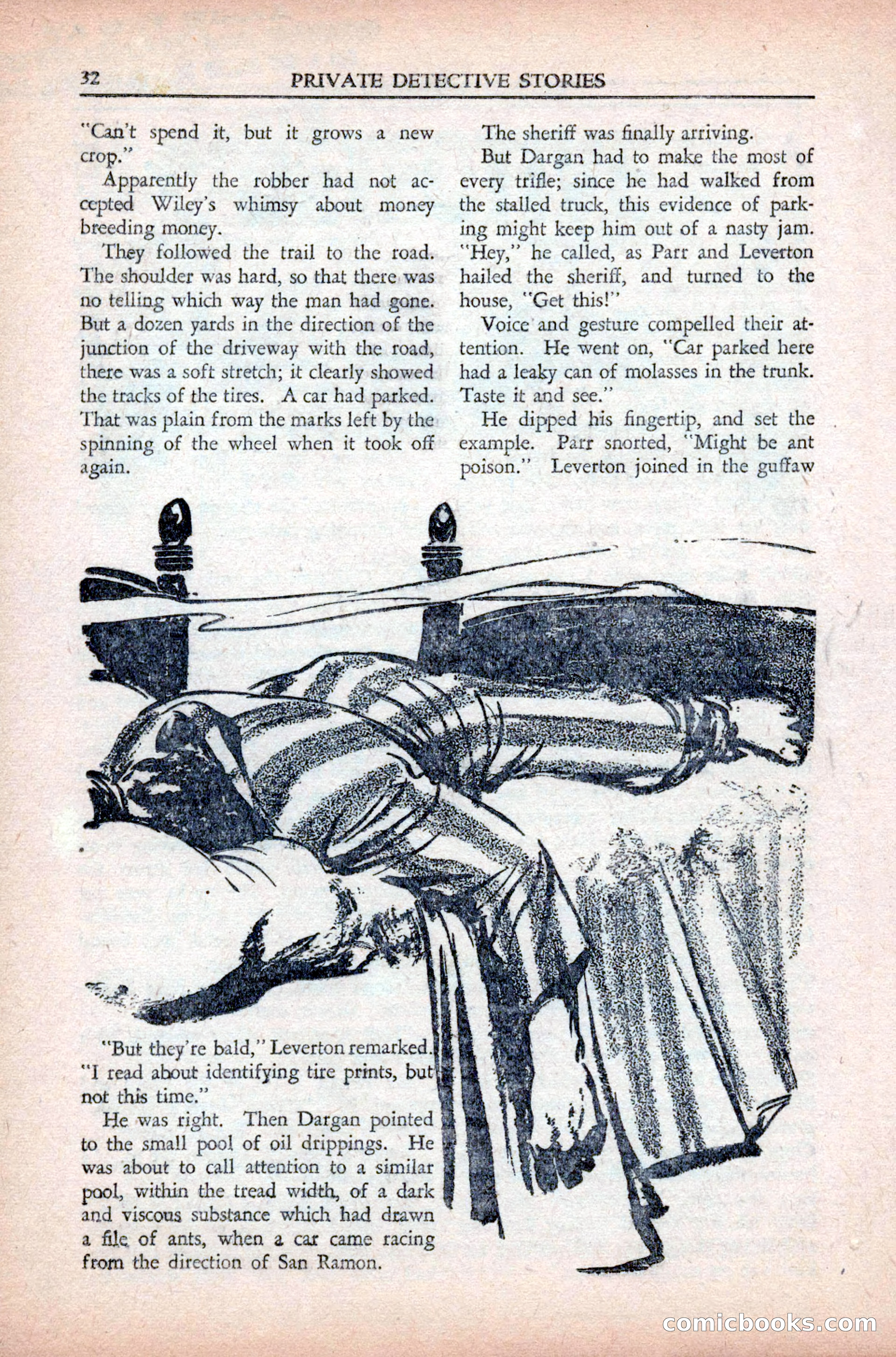 Private Detective Stories, May 1944 — page 34 of 116
