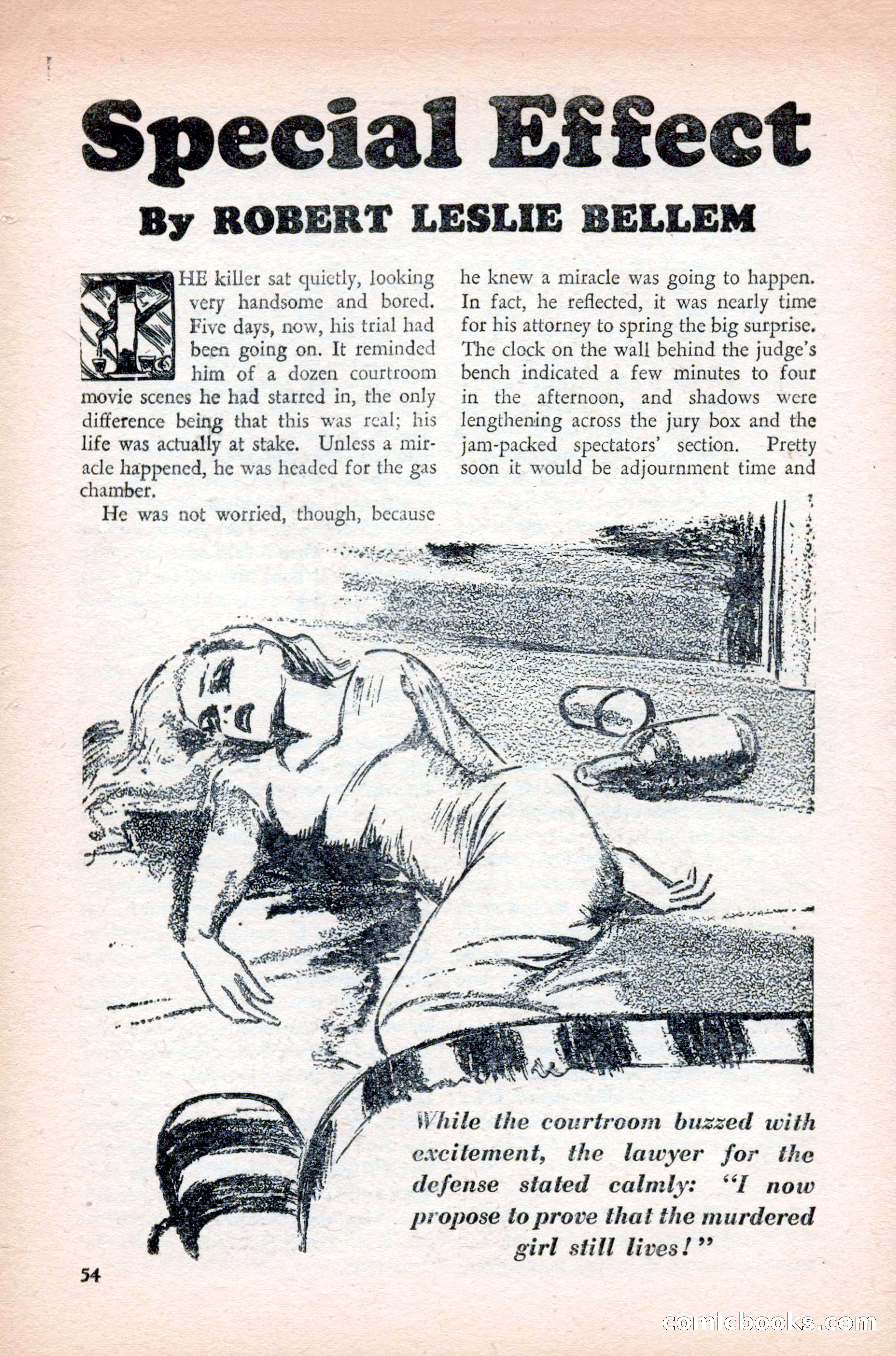 Private Detective Stories, May 1944 — page 56 of 116