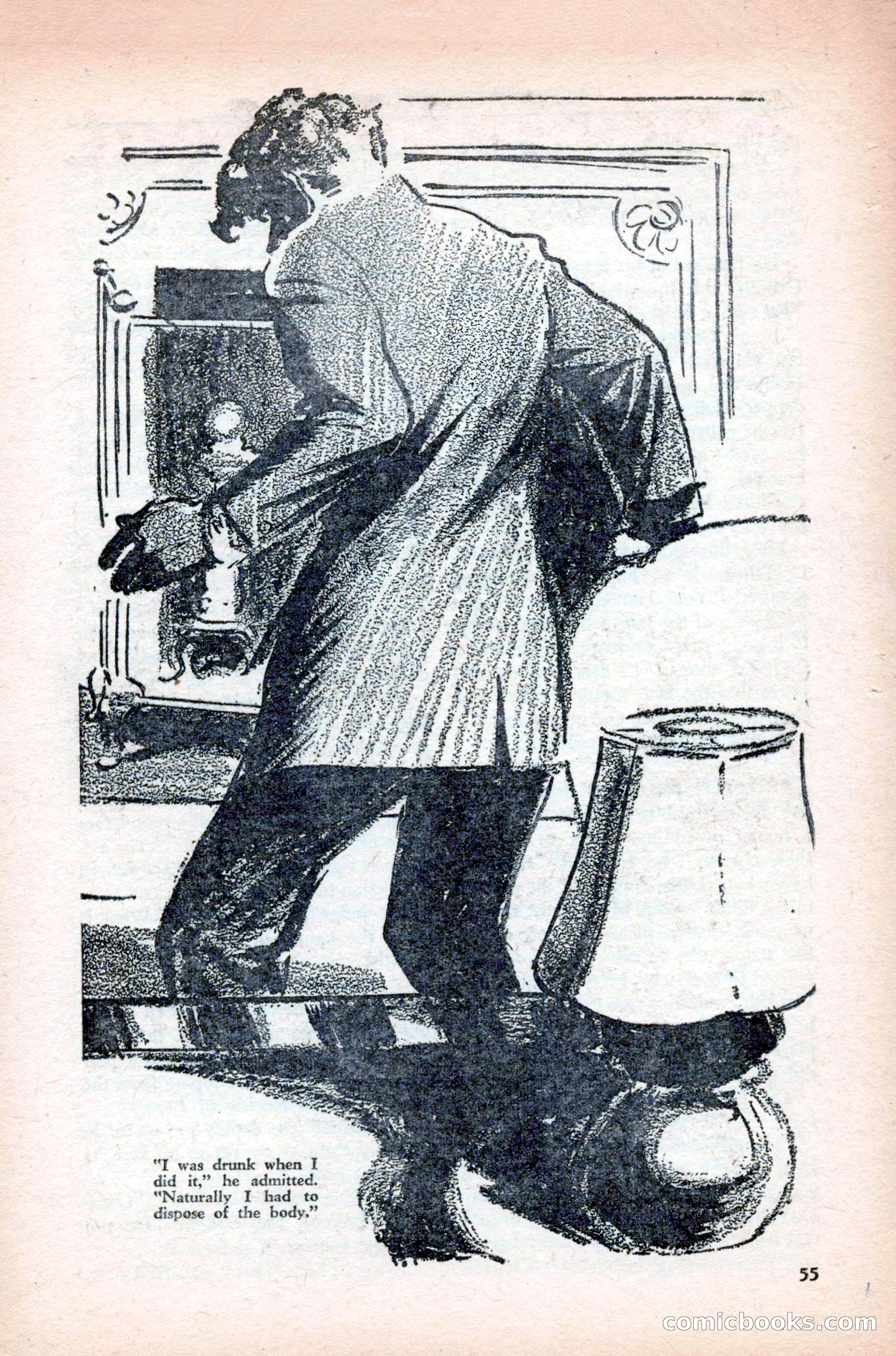 Private Detective Stories, May 1944 — page 57 of 116