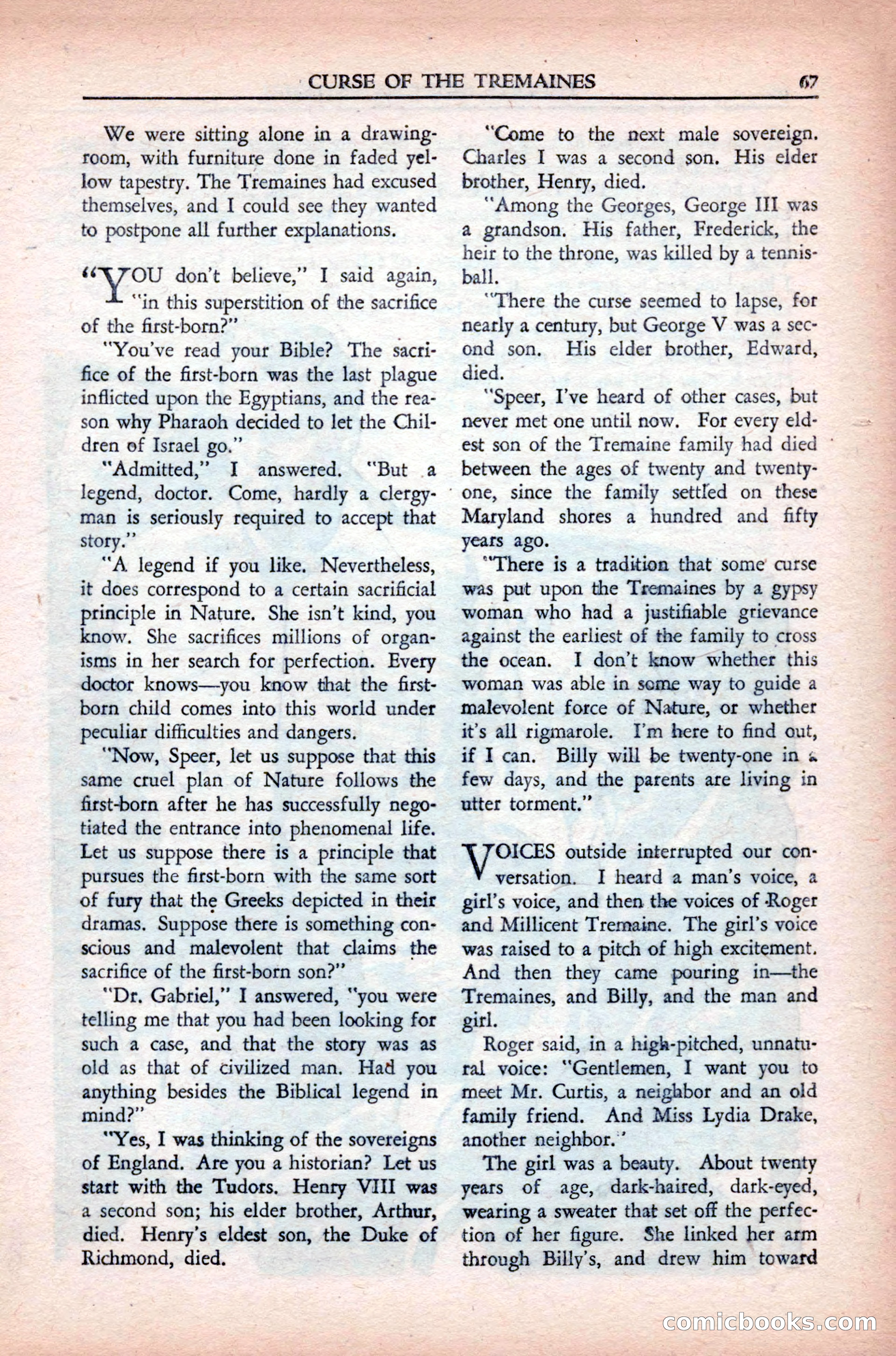 Private Detective Stories, May 1944 — page 69 of 116