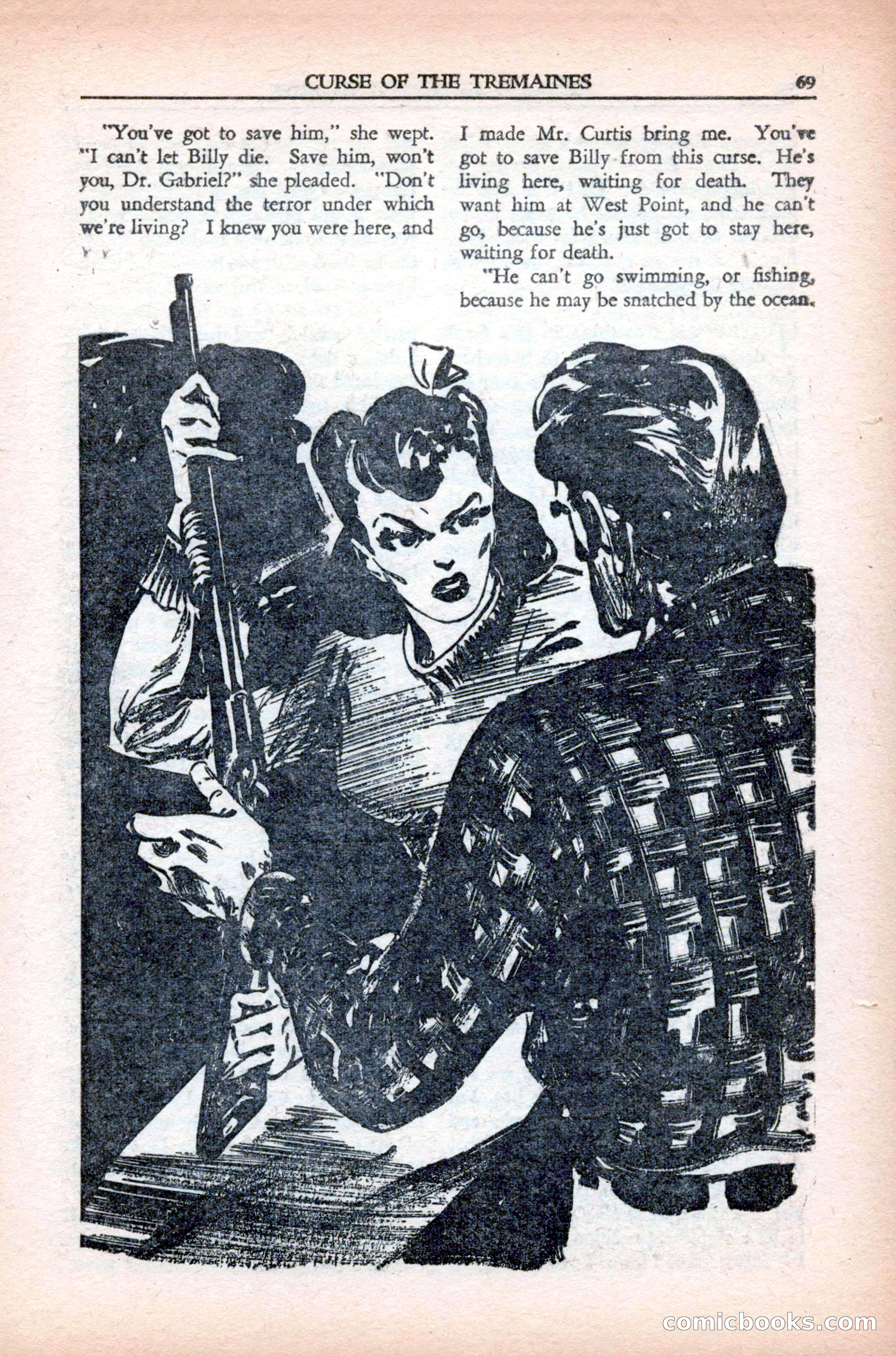 Private Detective Stories, May 1944 — page 71 of 116