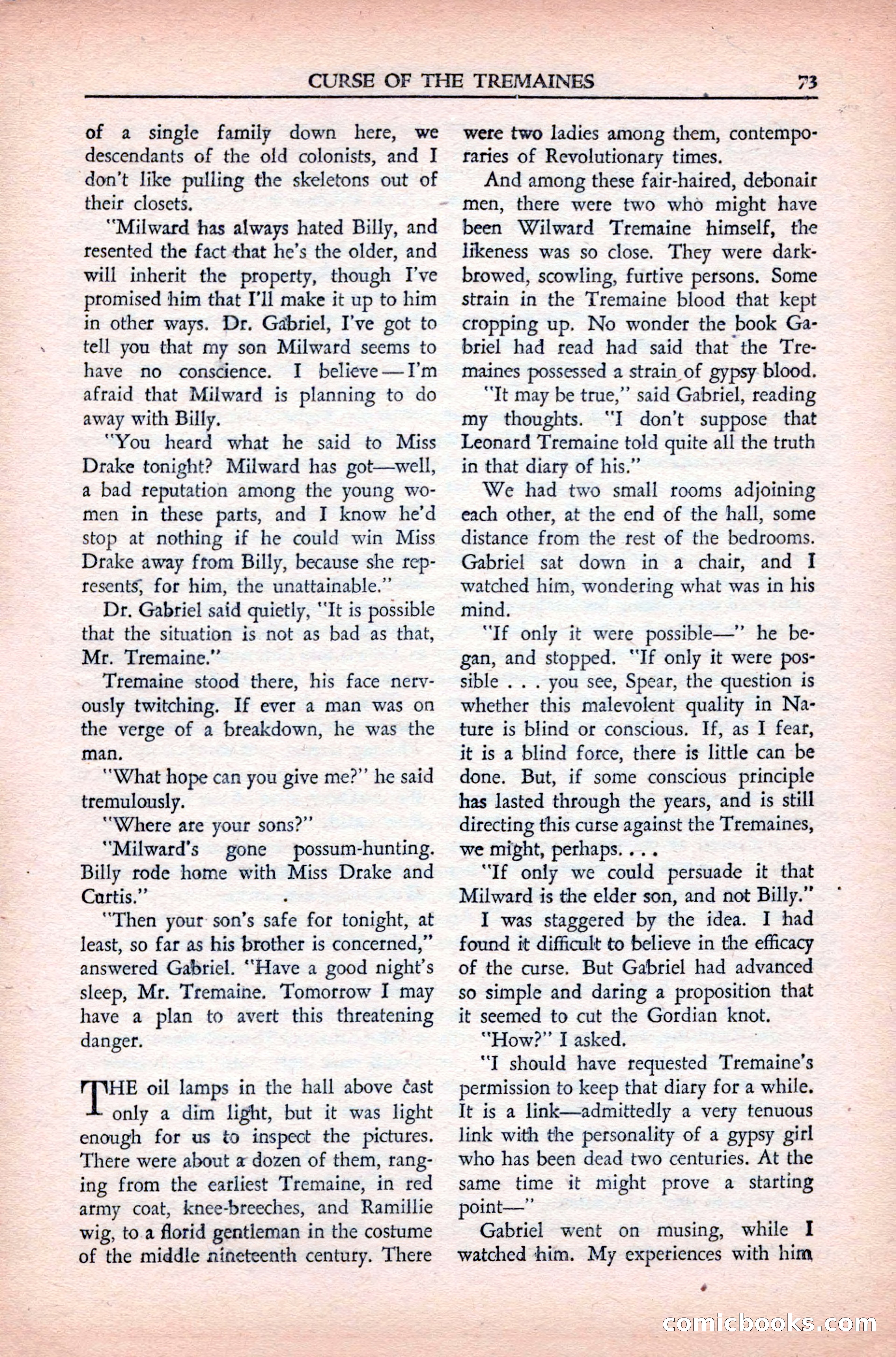 Private Detective Stories, May 1944 — page 75 of 116