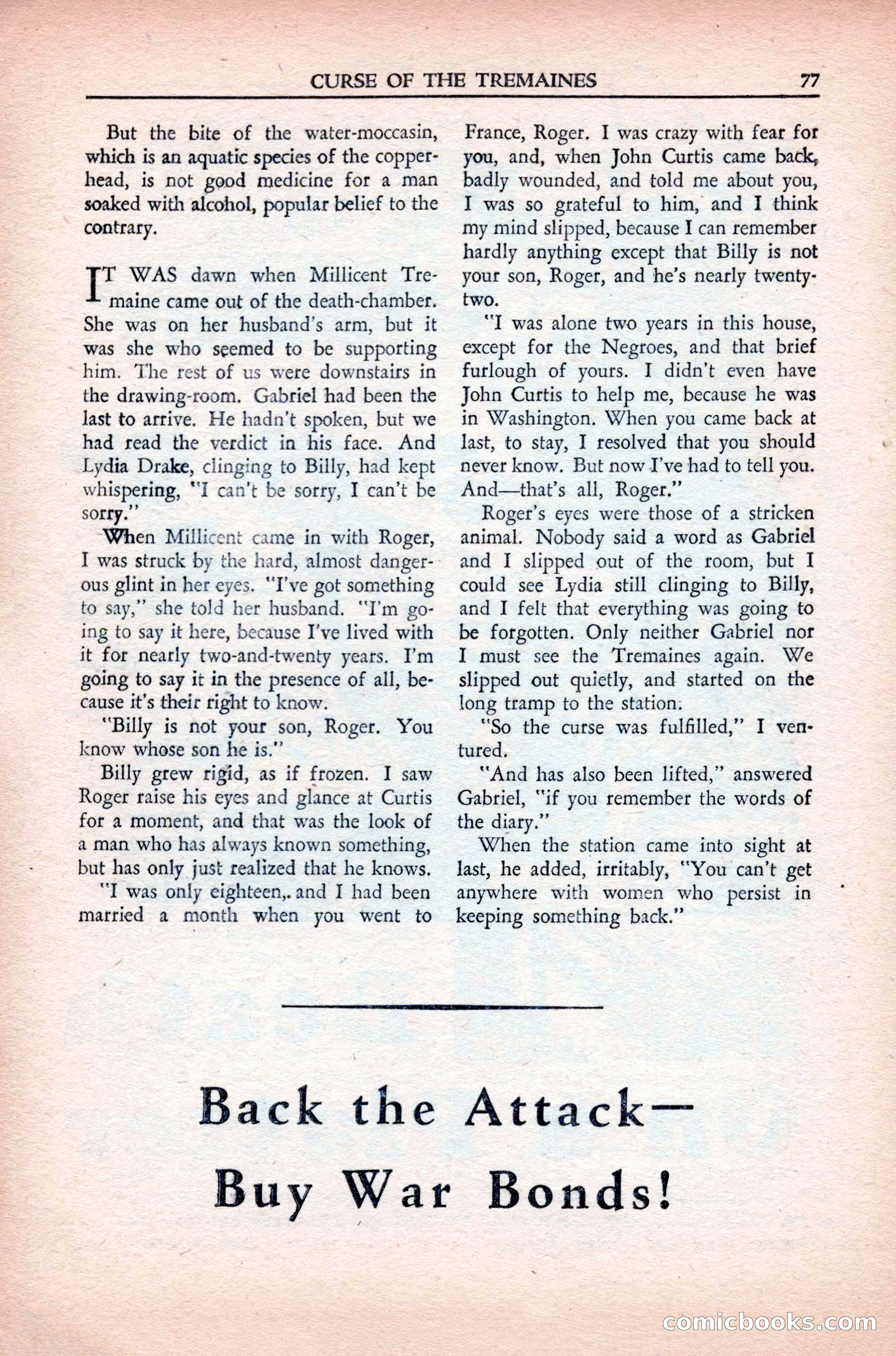 Private Detective Stories, May 1944 — page 79 of 116