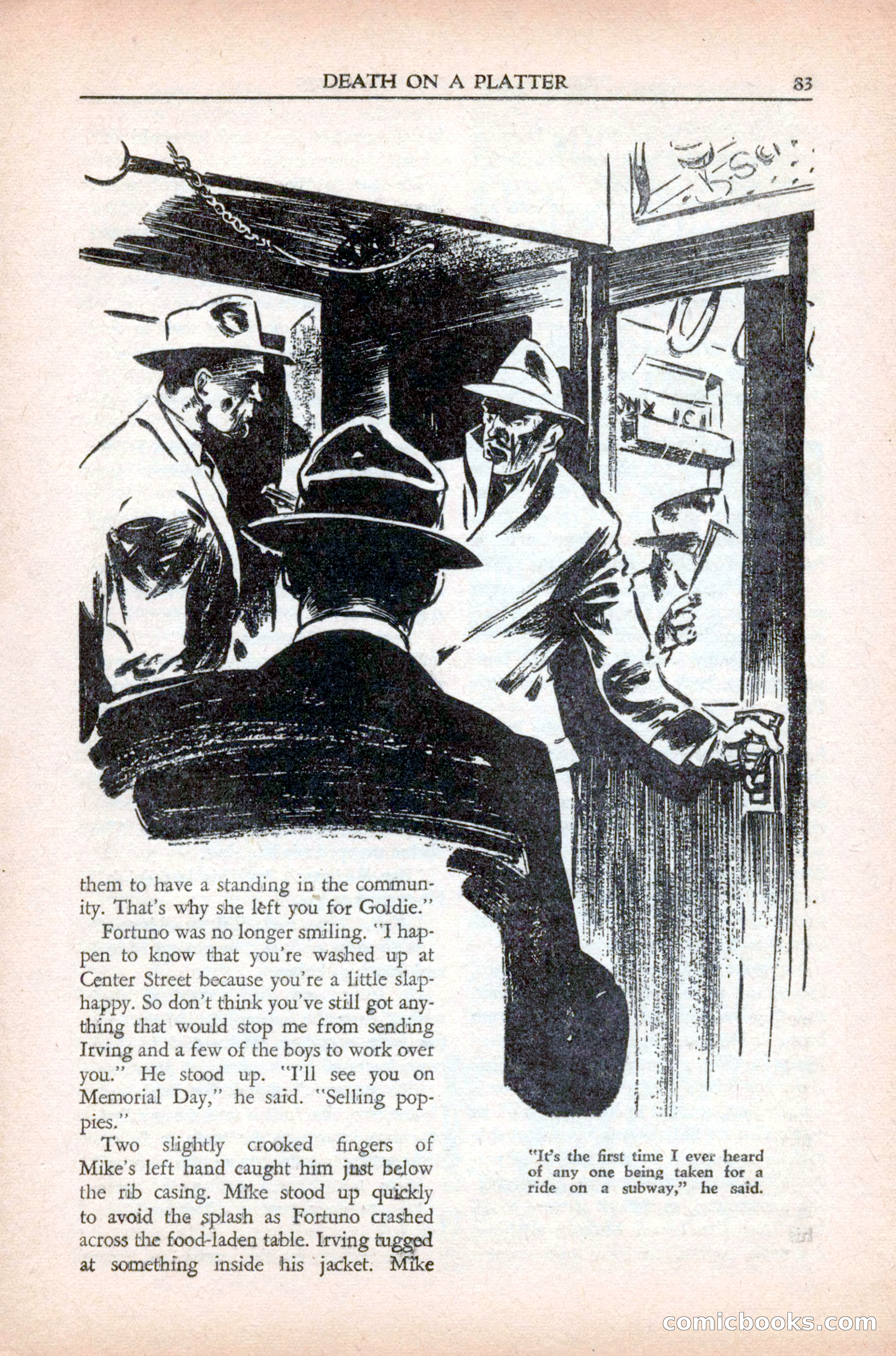 Private Detective Stories, May 1944 — page 85 of 116