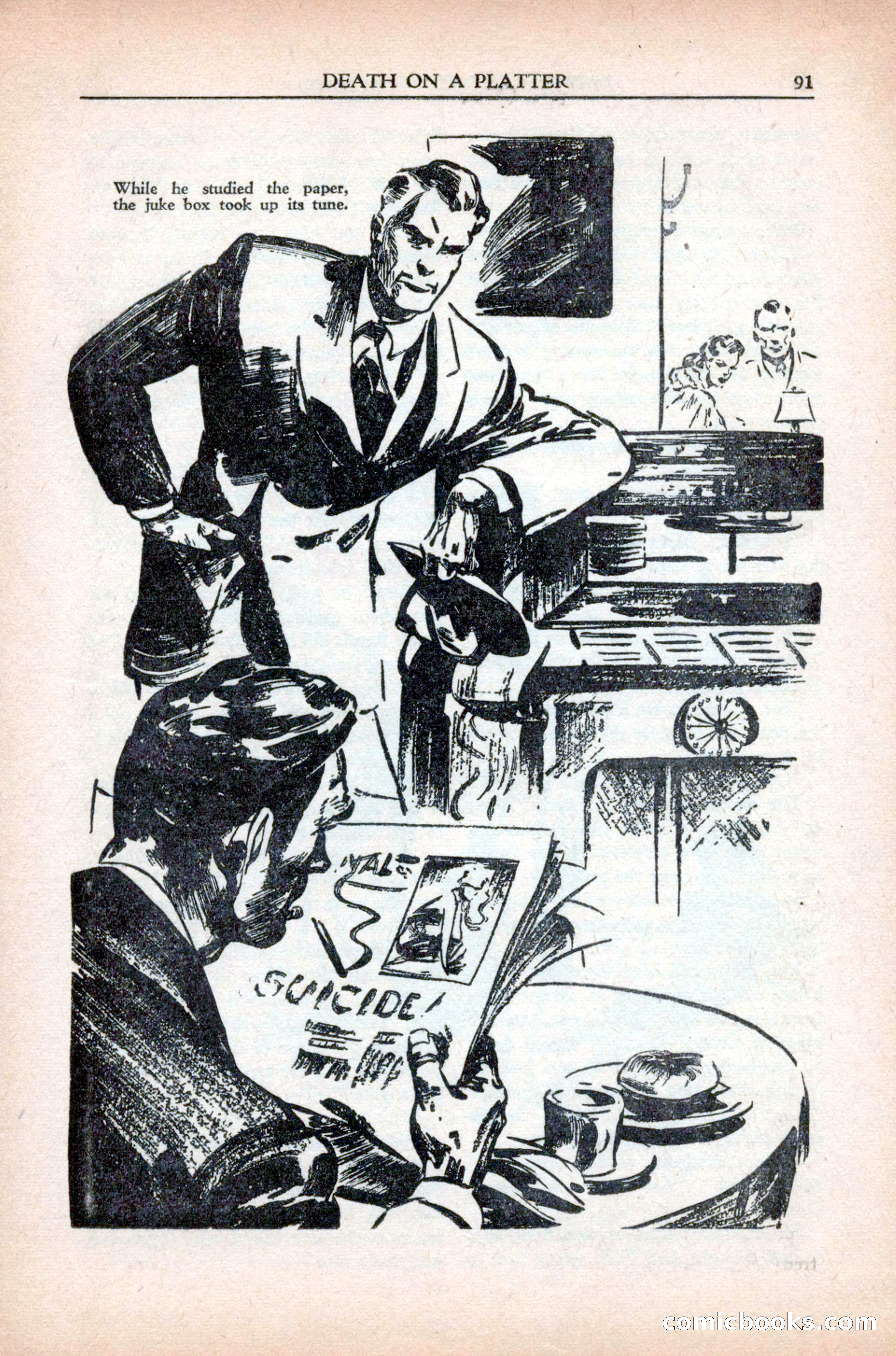 Private Detective Stories, May 1944 — page 93 of 116