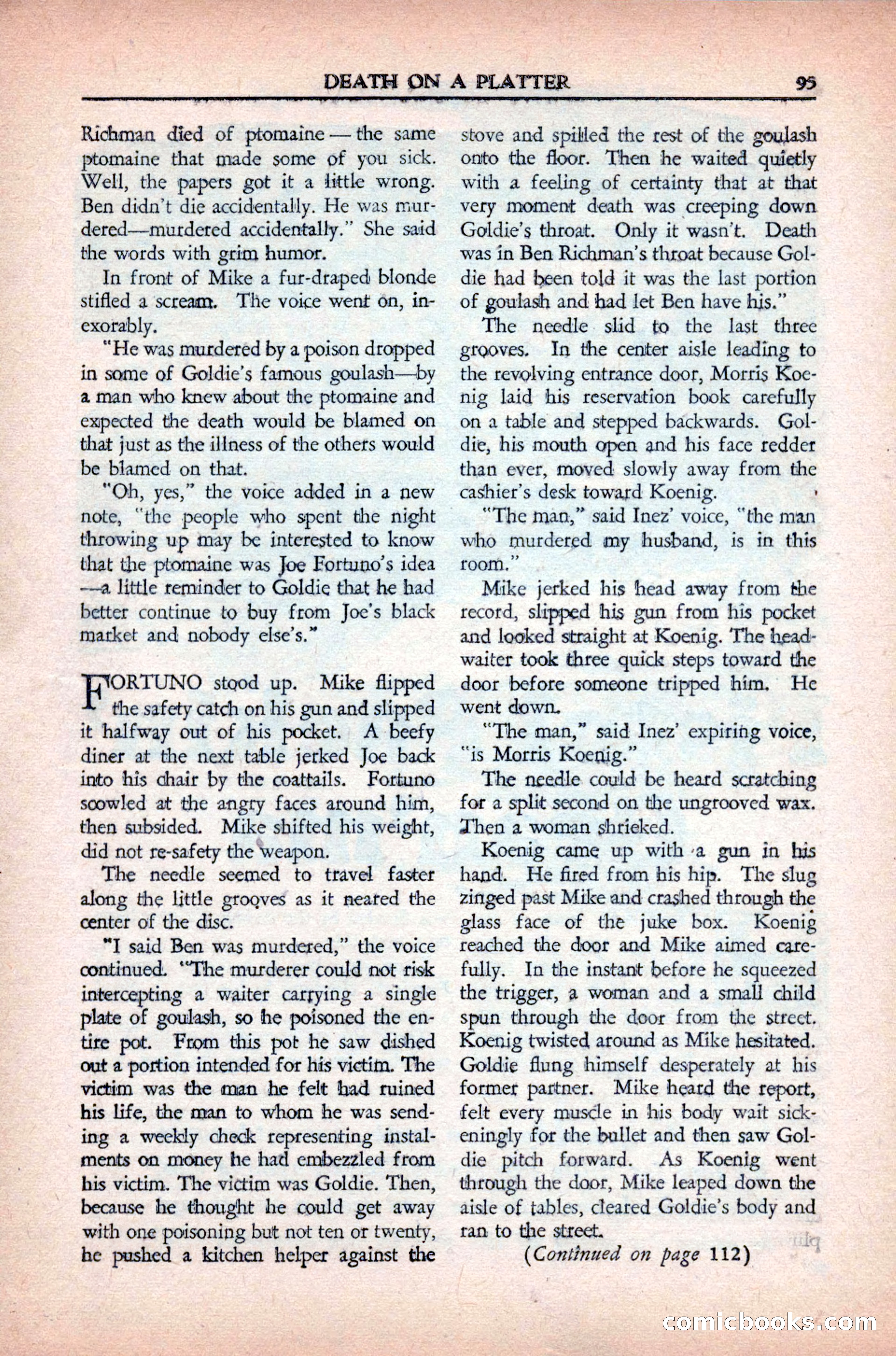 Private Detective Stories, May 1944 — page 97 of 116