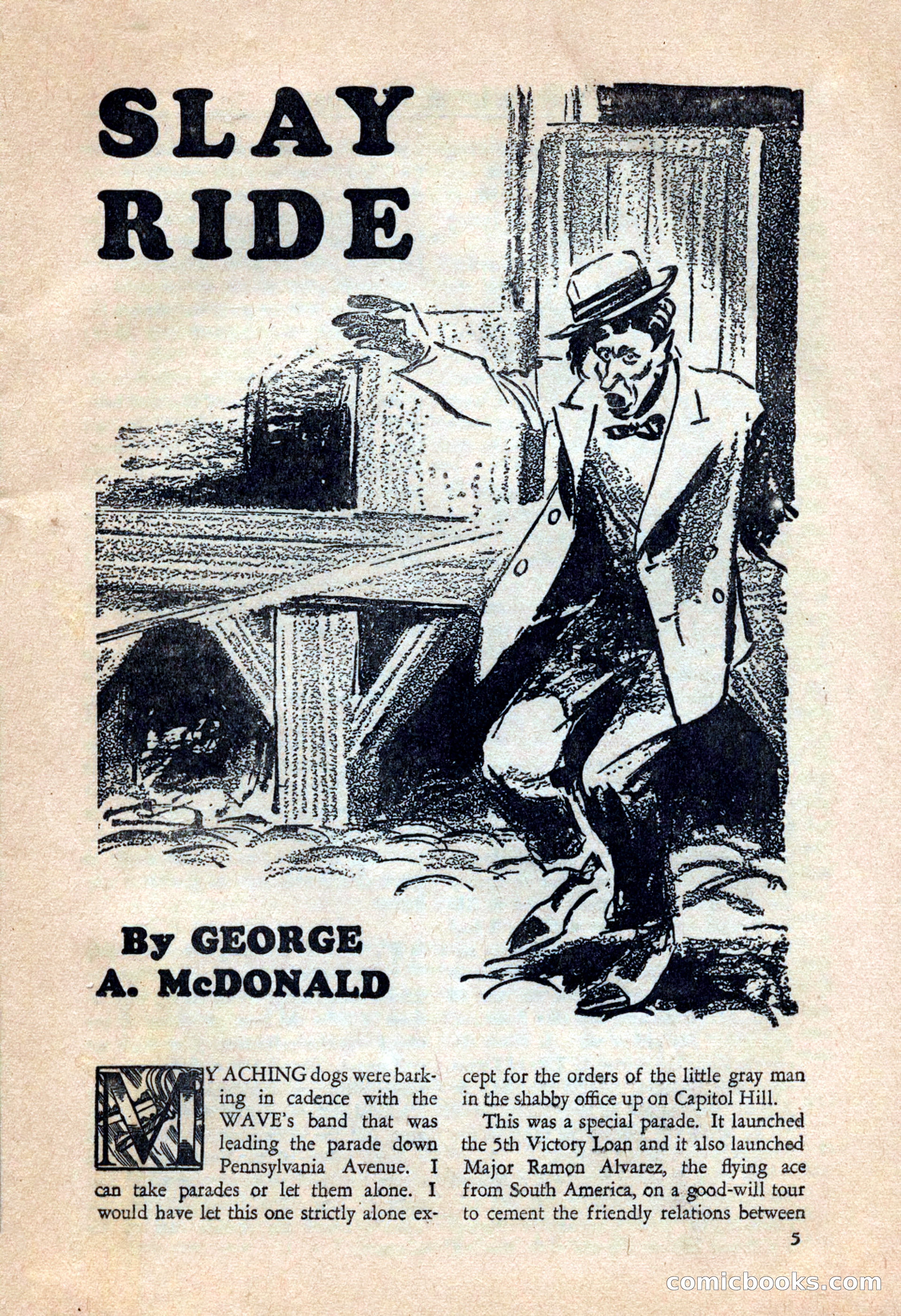 Private Detective Stories, July 1944 — page 7 of 116