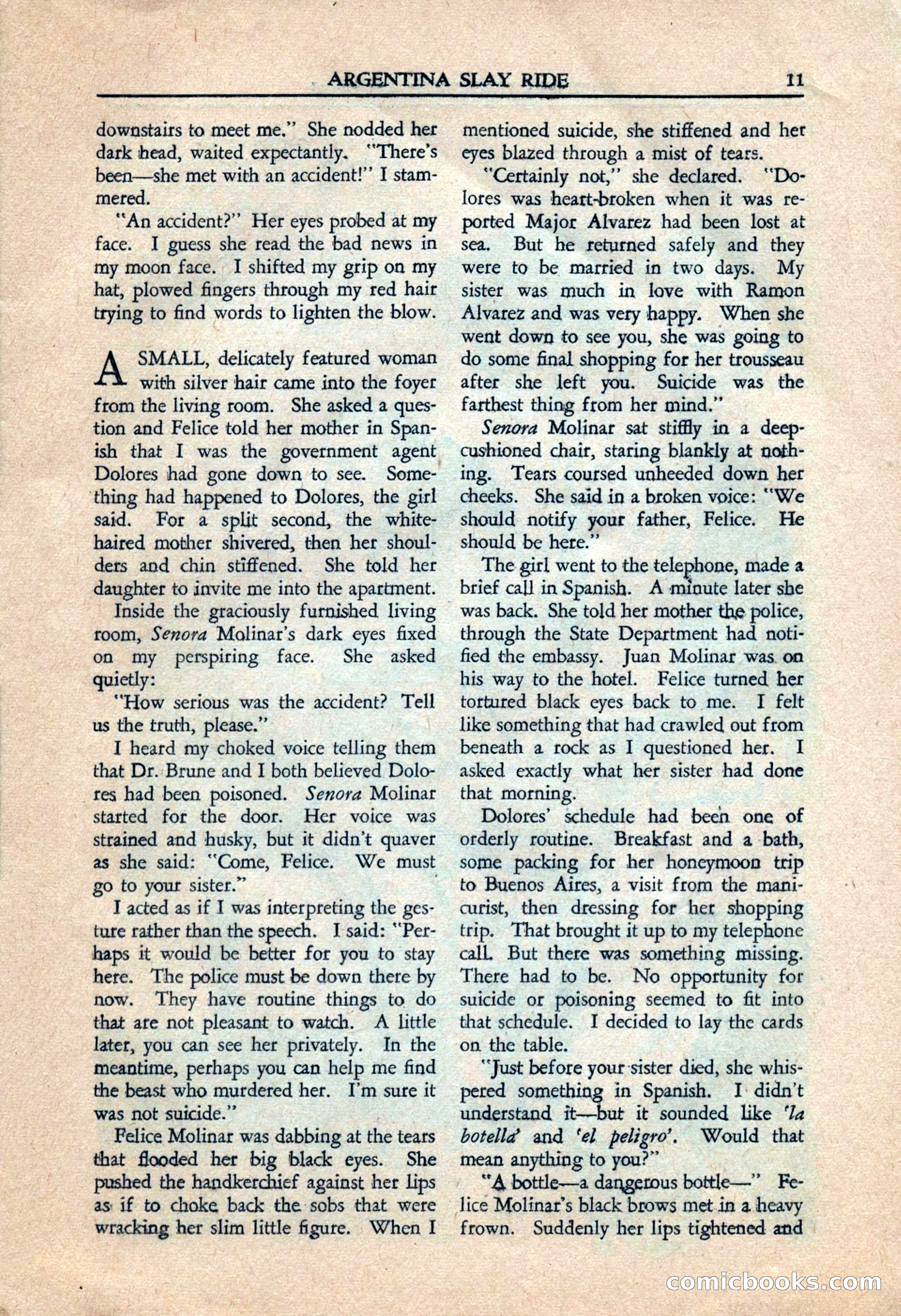 Private Detective Stories, July 1944 — page 13 of 116