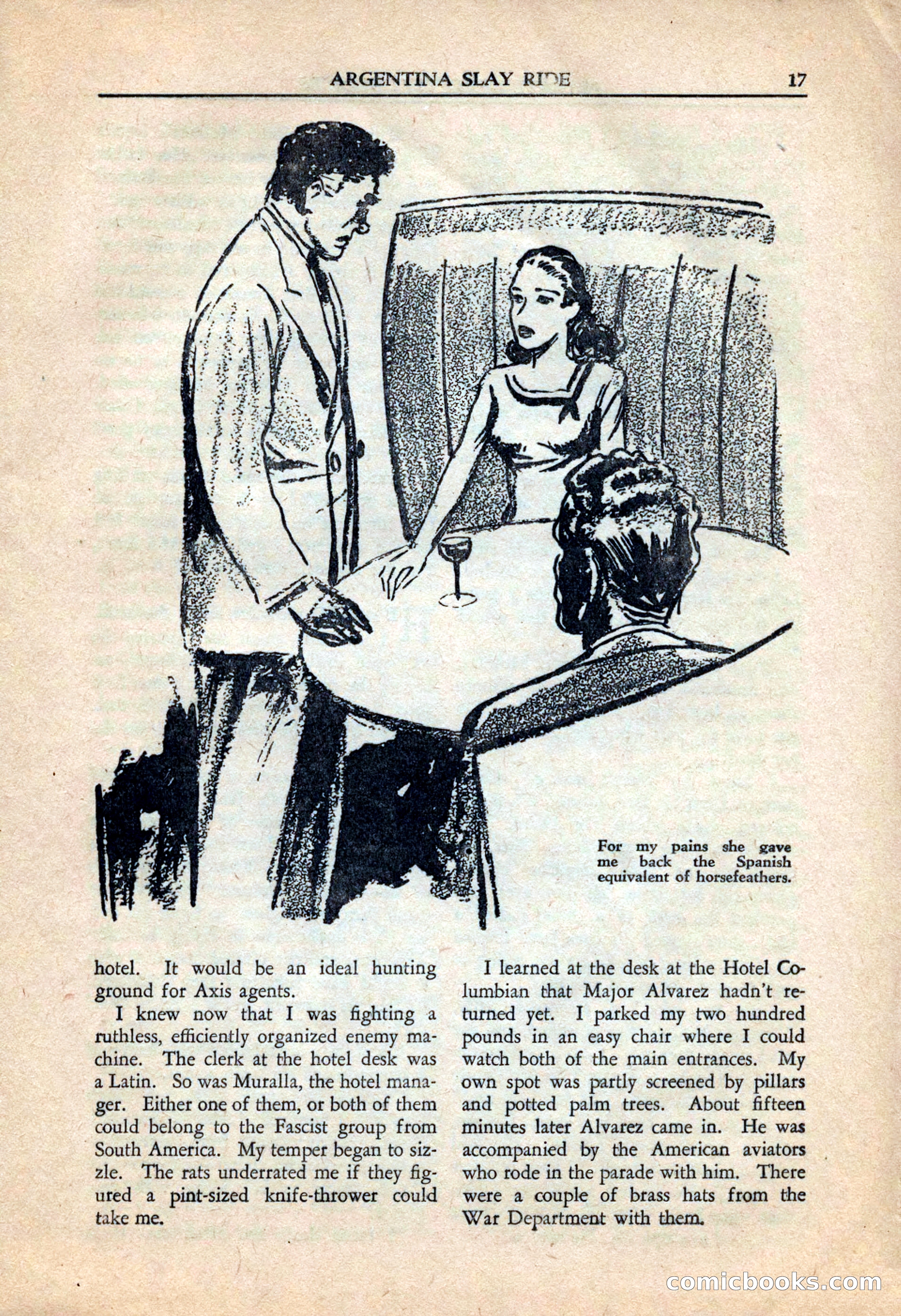 Private Detective Stories, July 1944 — page 19 of 116