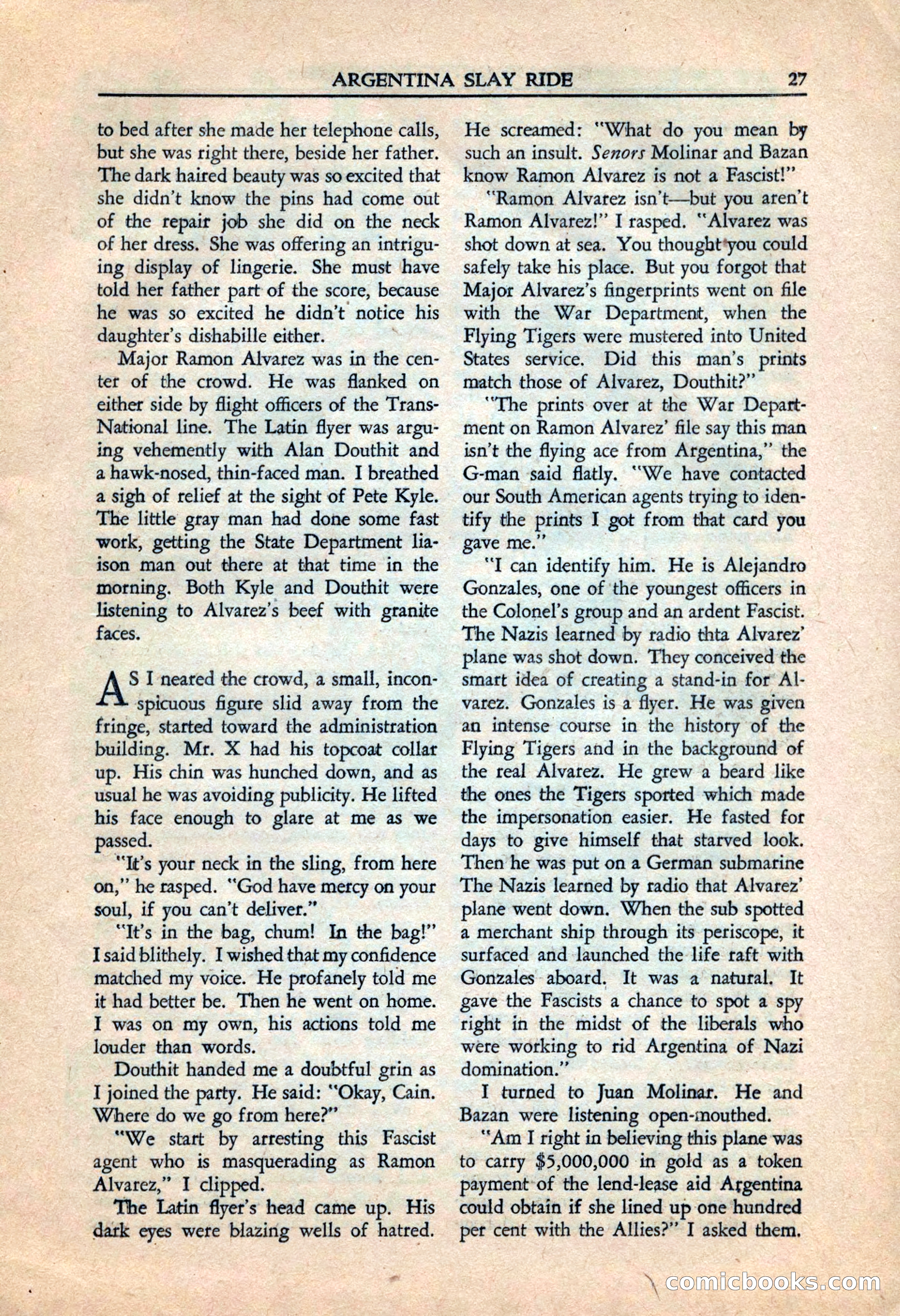 Private Detective Stories, July 1944 — page 29 of 116