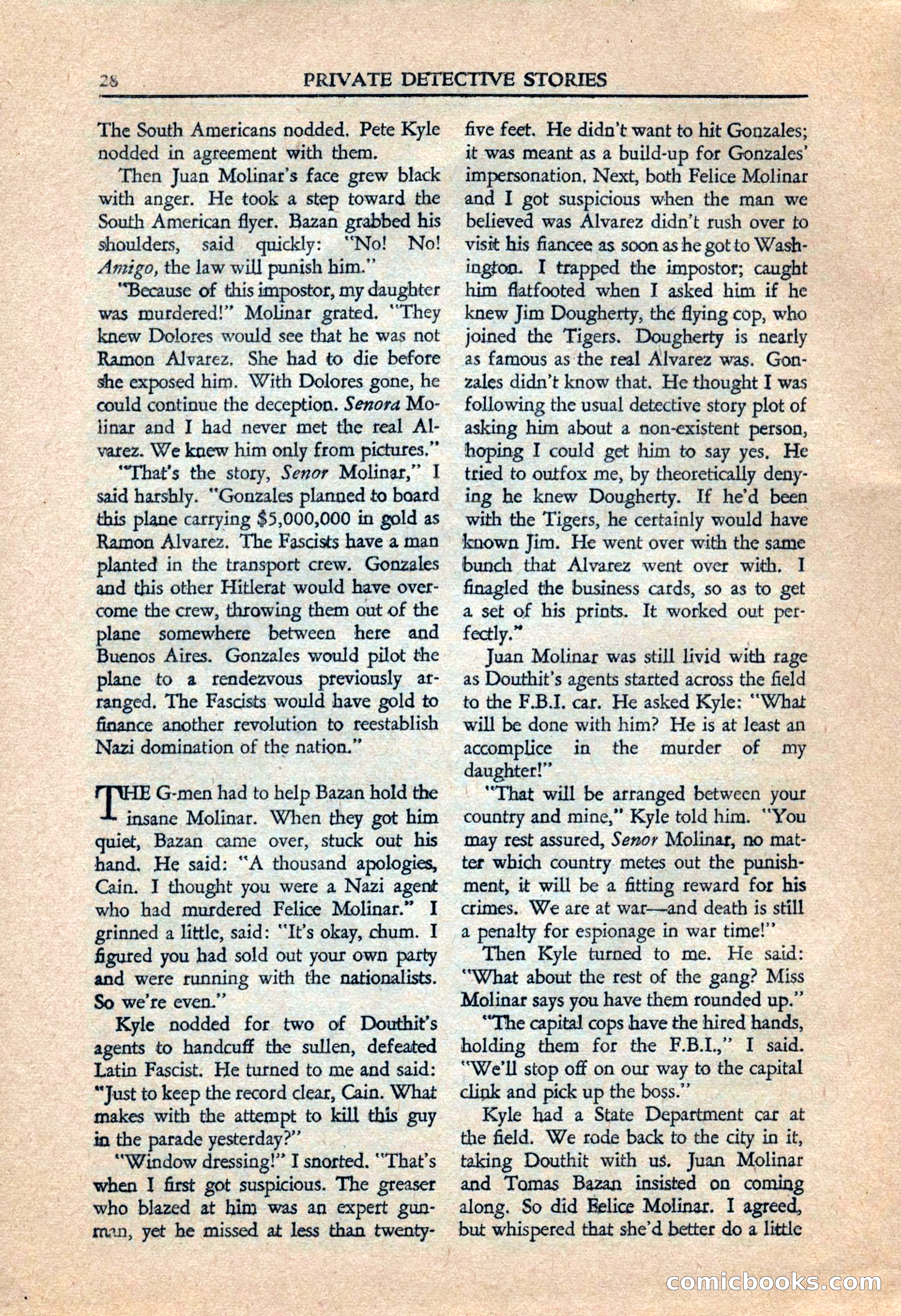 Private Detective Stories, July 1944 — page 30 of 116