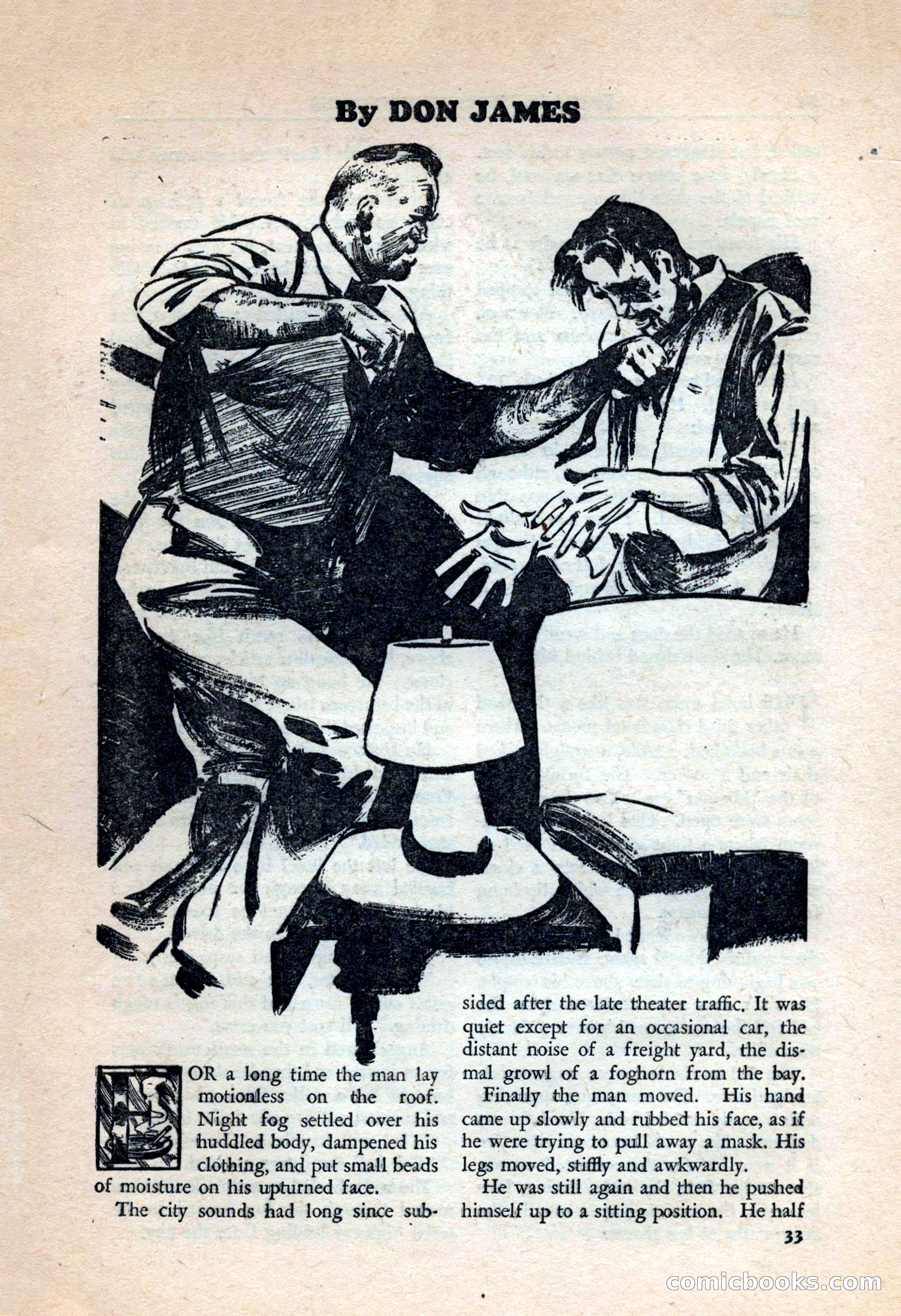 Private Detective Stories, July 1944 — page 35 of 116