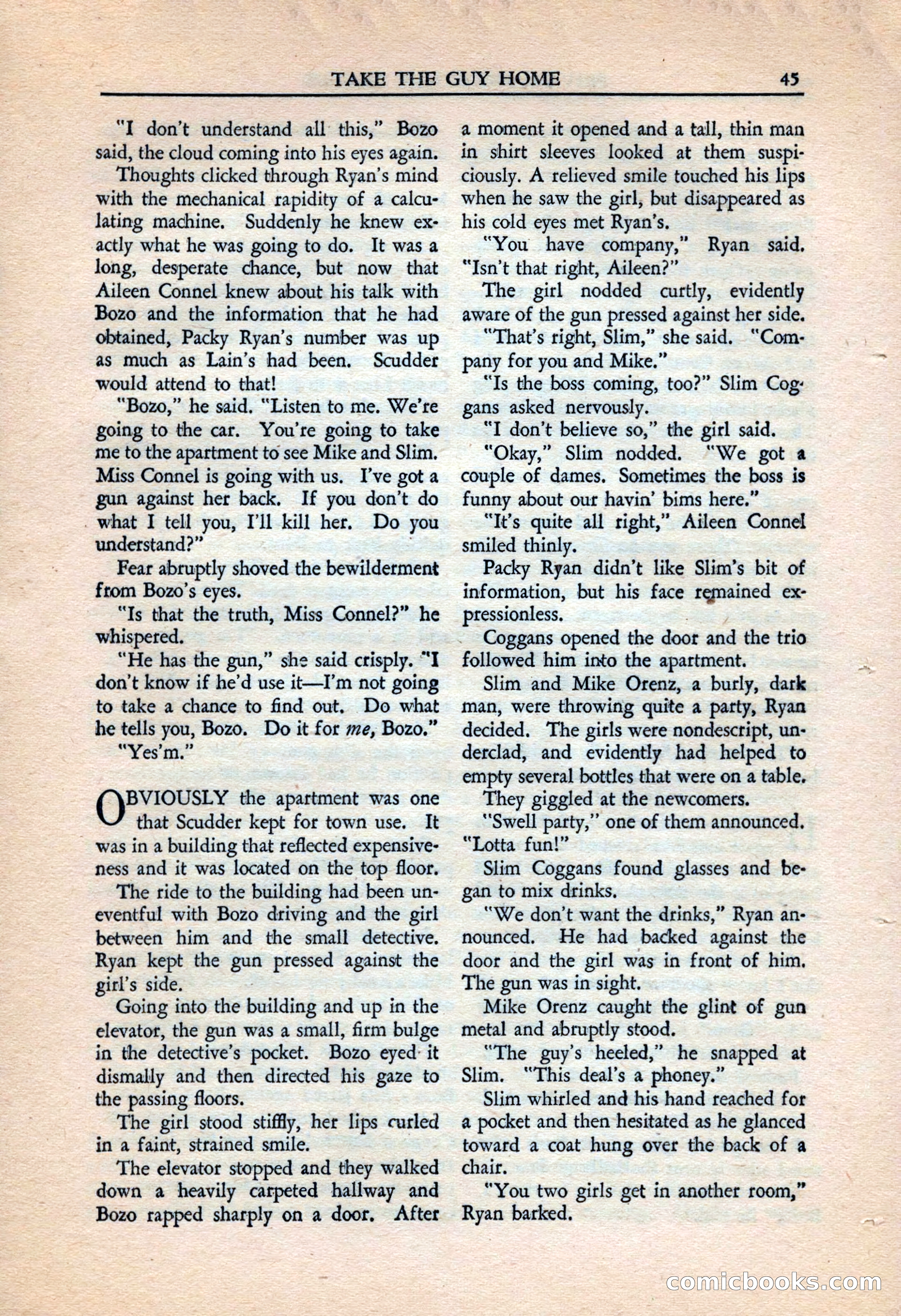 Private Detective Stories, July 1944 — page 47 of 116