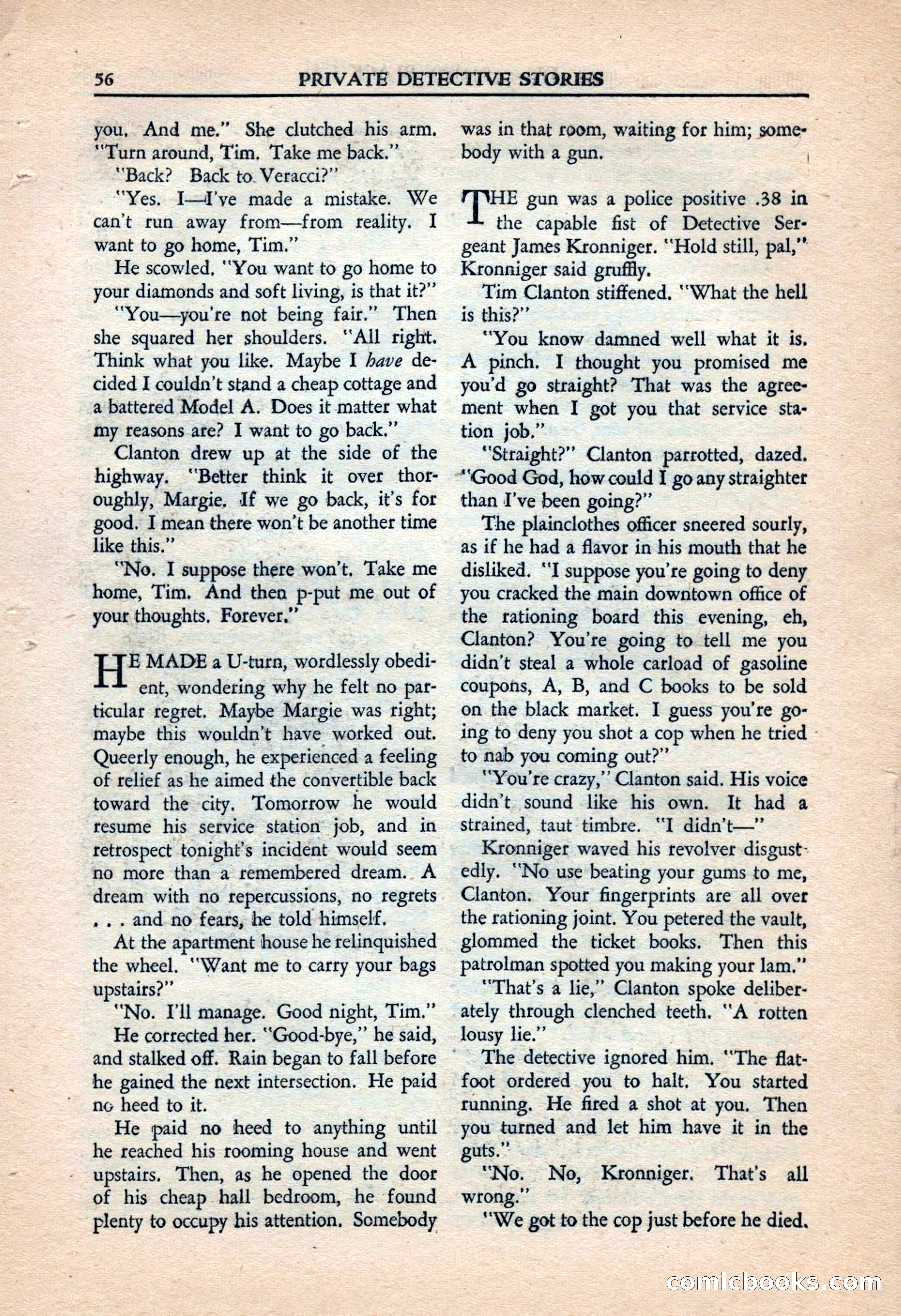 Private Detective Stories, July 1944 — page 58 of 116