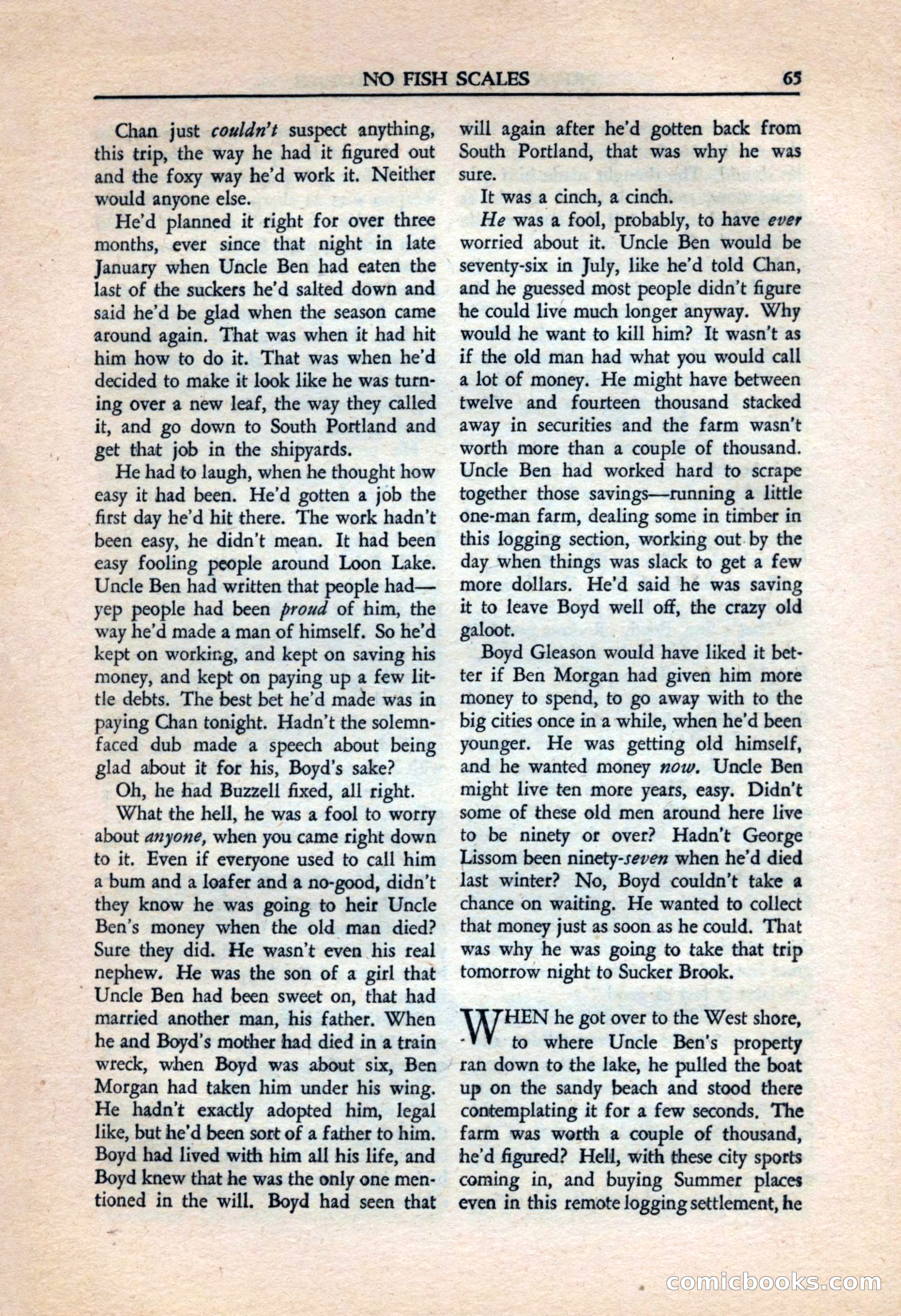 Private Detective Stories, July 1944 — page 67 of 116