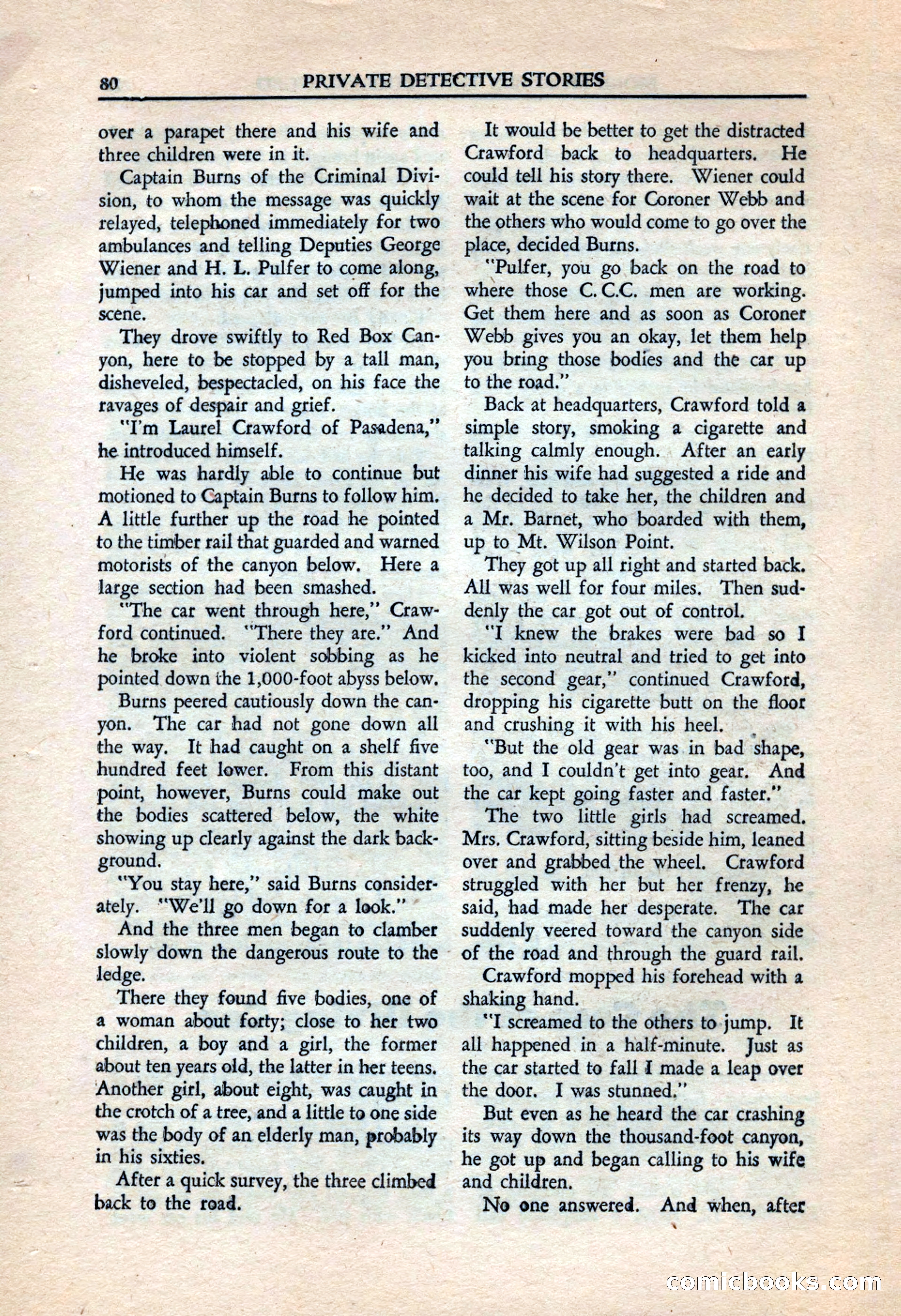 Private Detective Stories, July 1944 — page 82 of 116