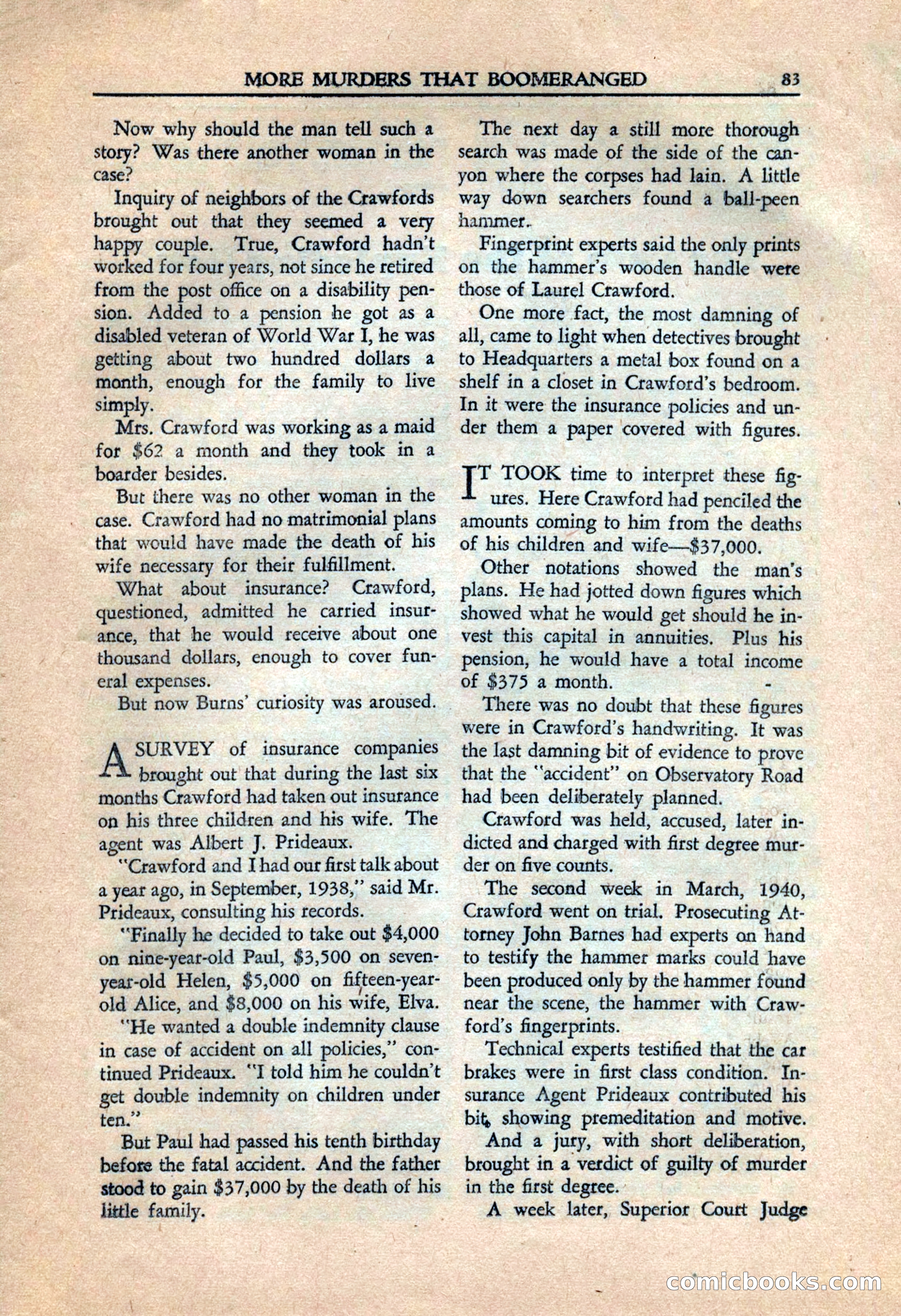 Private Detective Stories, July 1944 — page 85 of 116