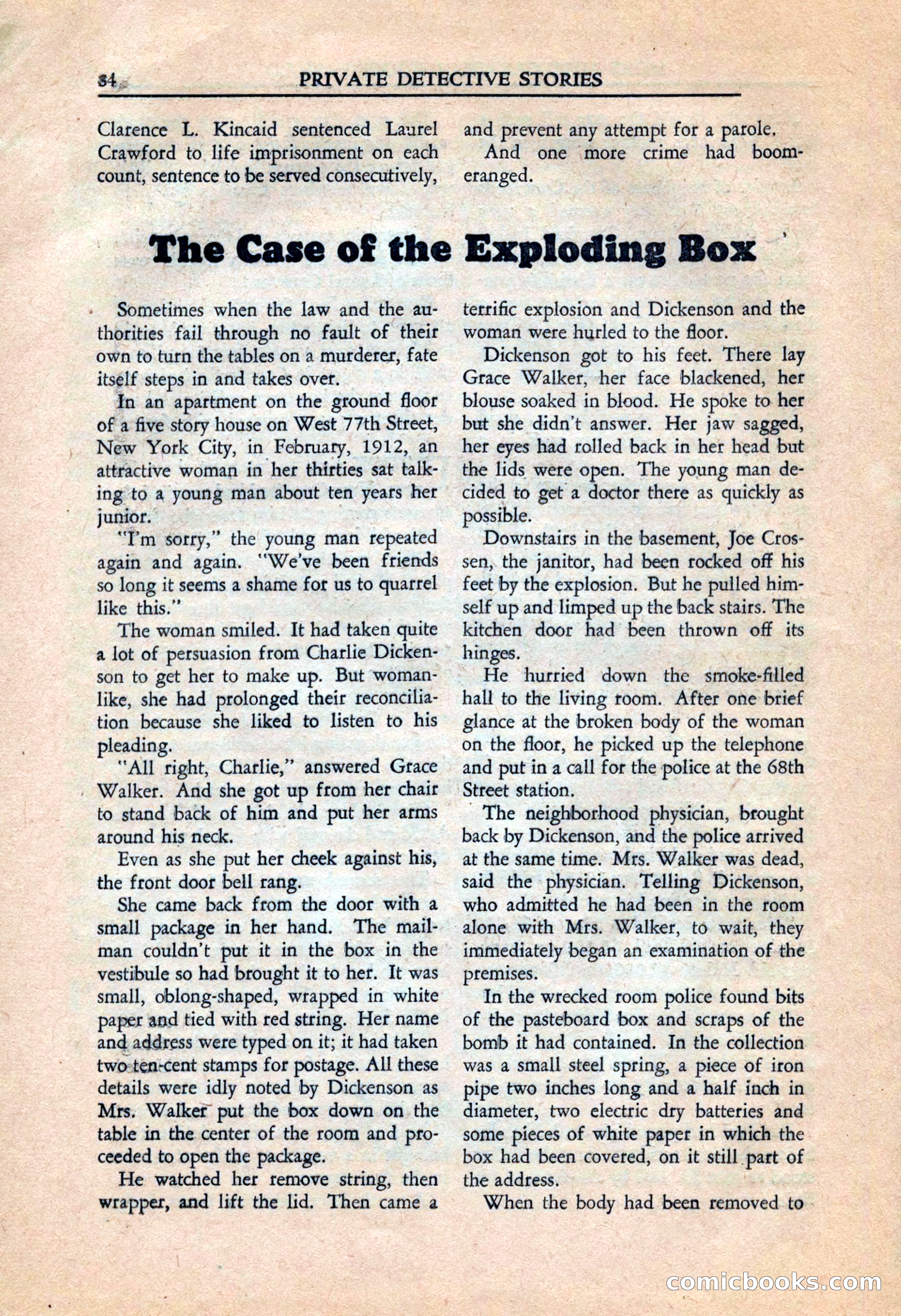 Private Detective Stories, July 1944 — page 86 of 116