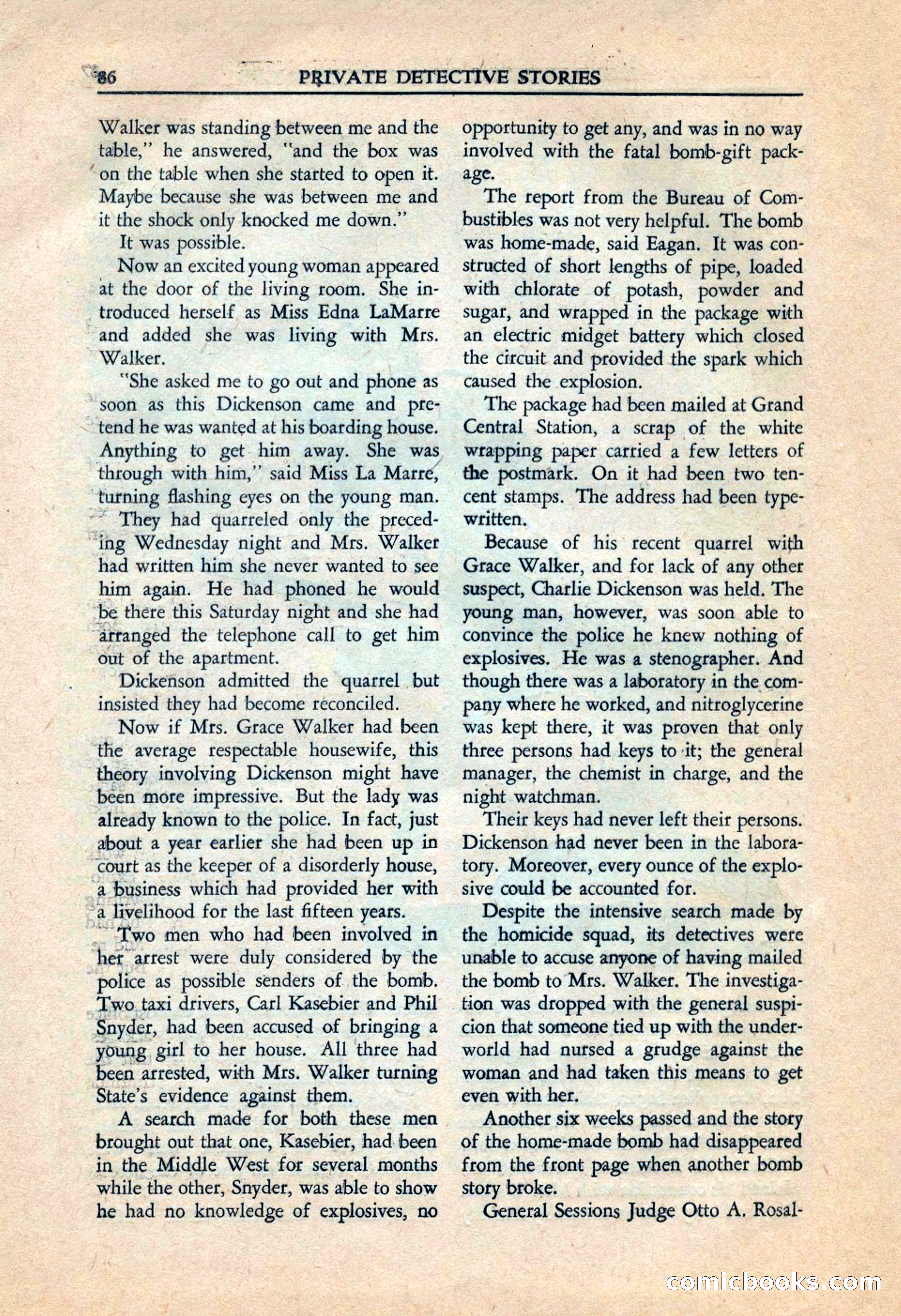 Private Detective Stories, July 1944 — page 88 of 116