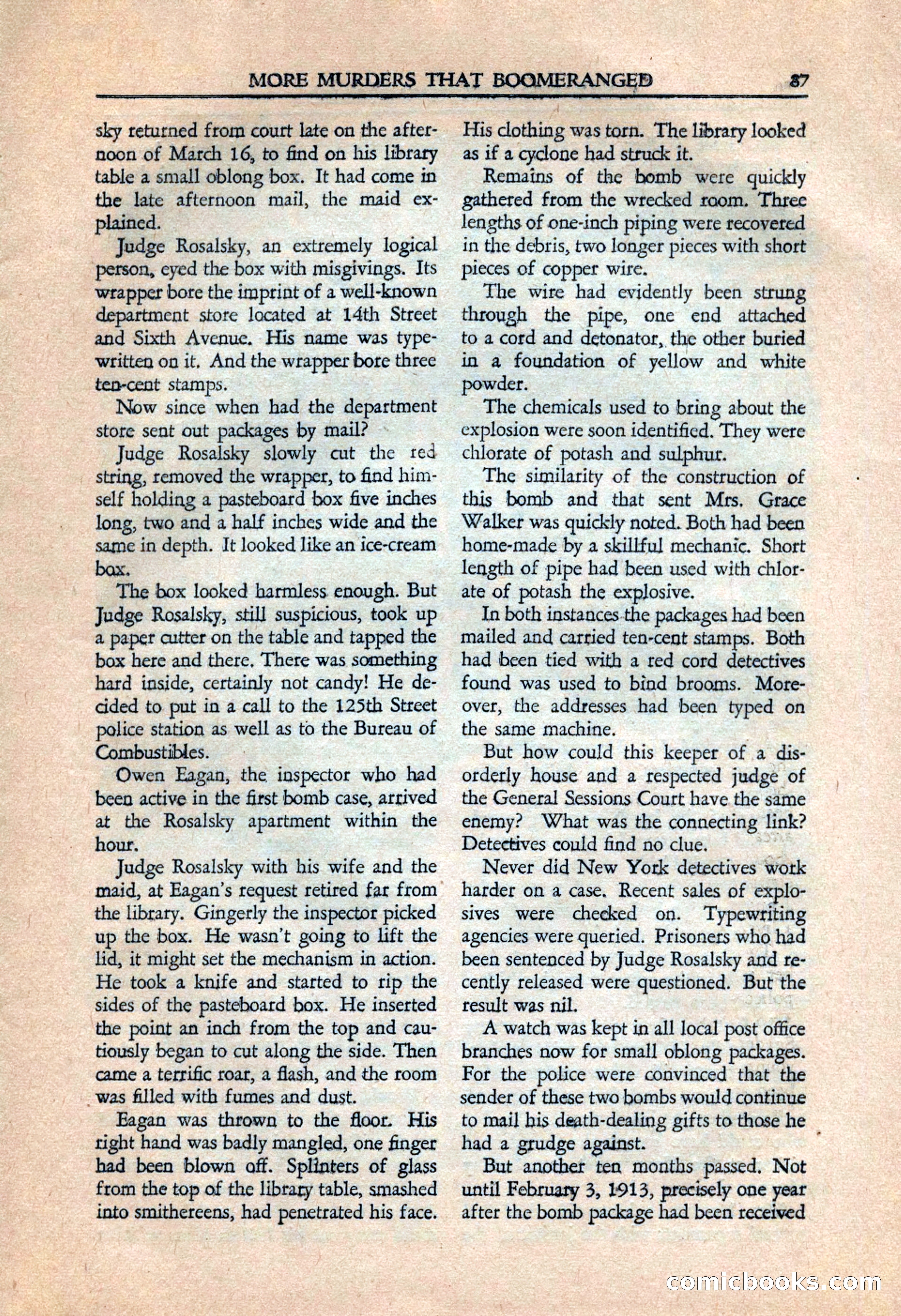Private Detective Stories, July 1944 — page 89 of 116