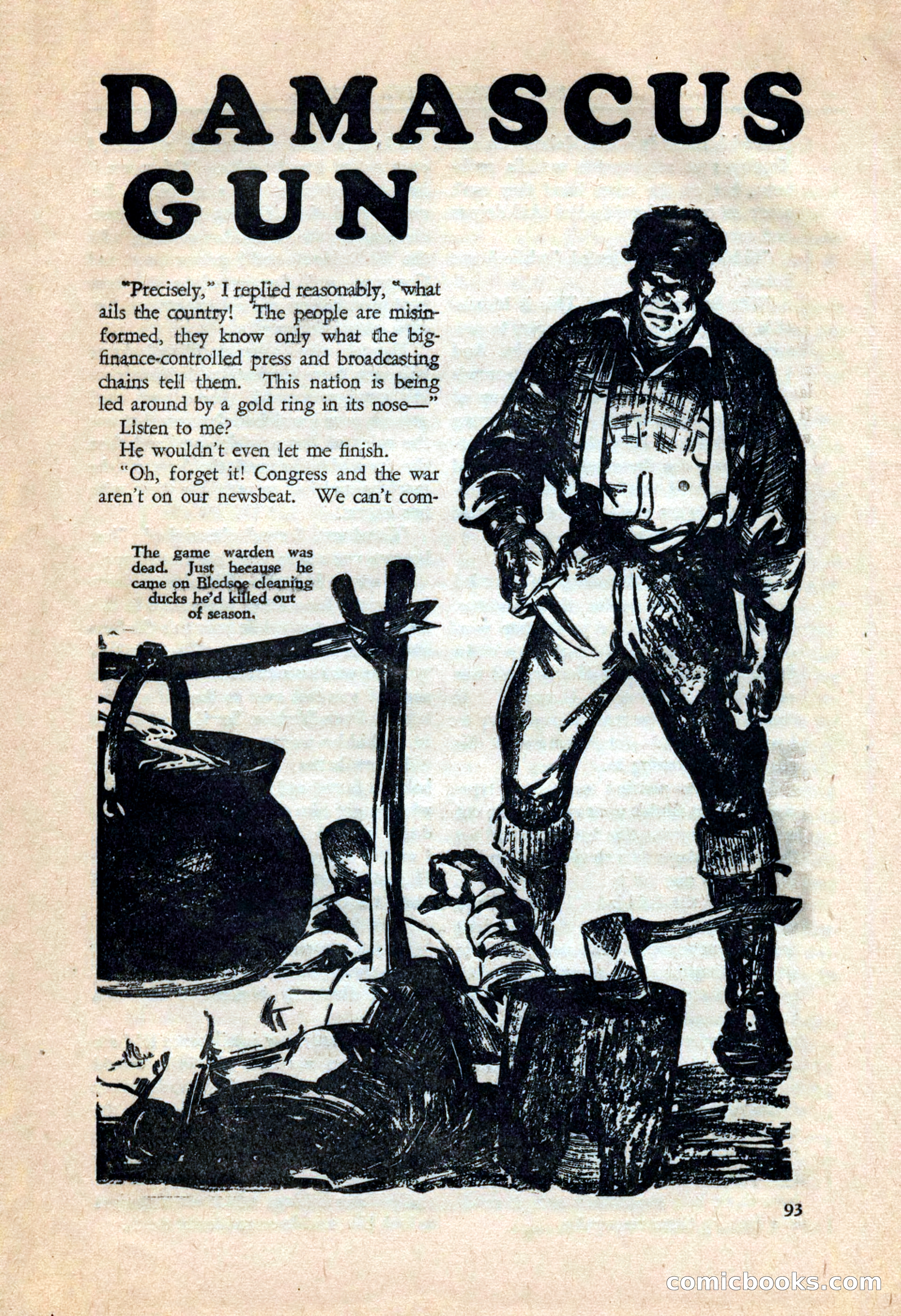 Private Detective Stories, July 1944 — page 95 of 116