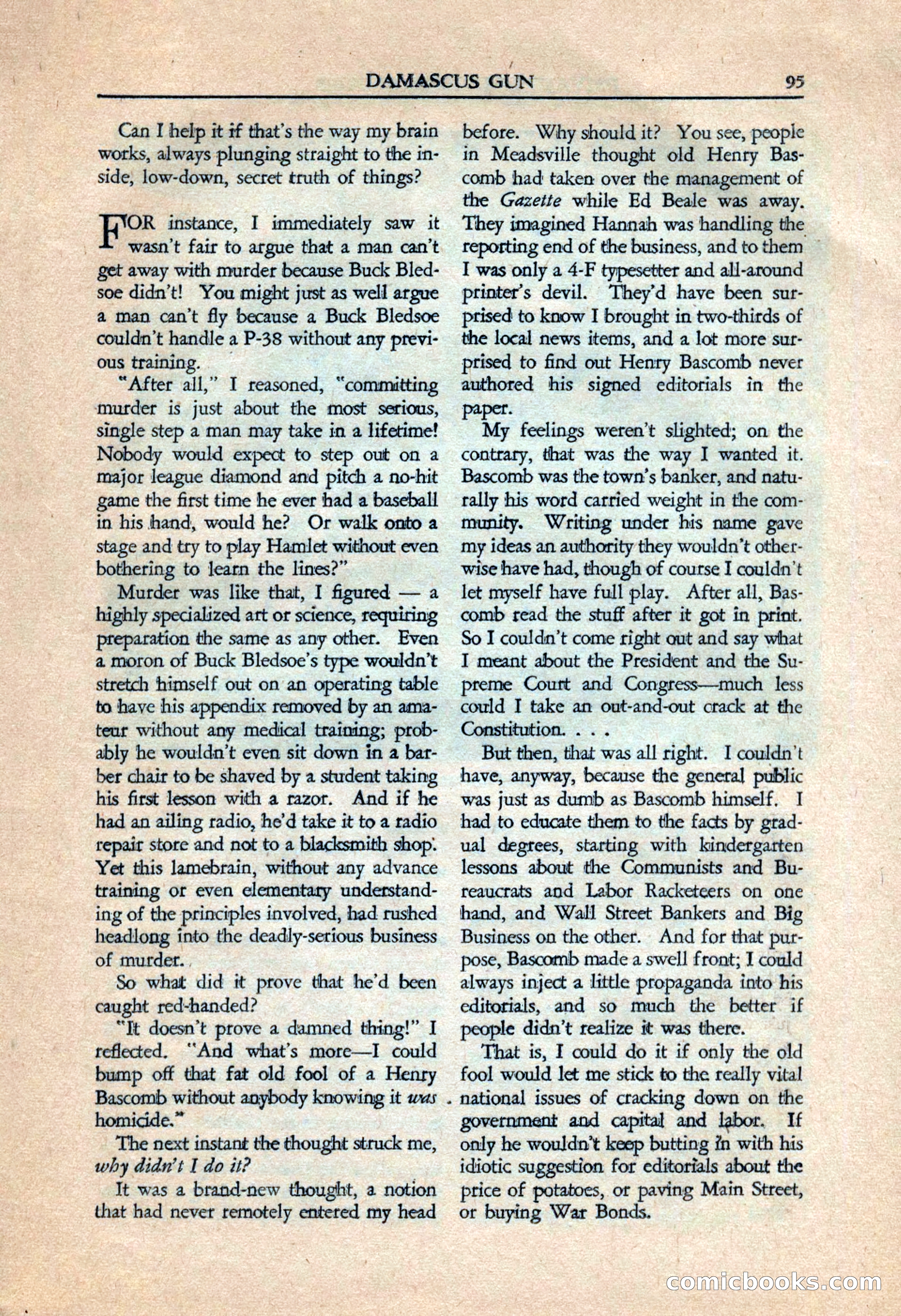Private Detective Stories, July 1944 — page 97 of 116