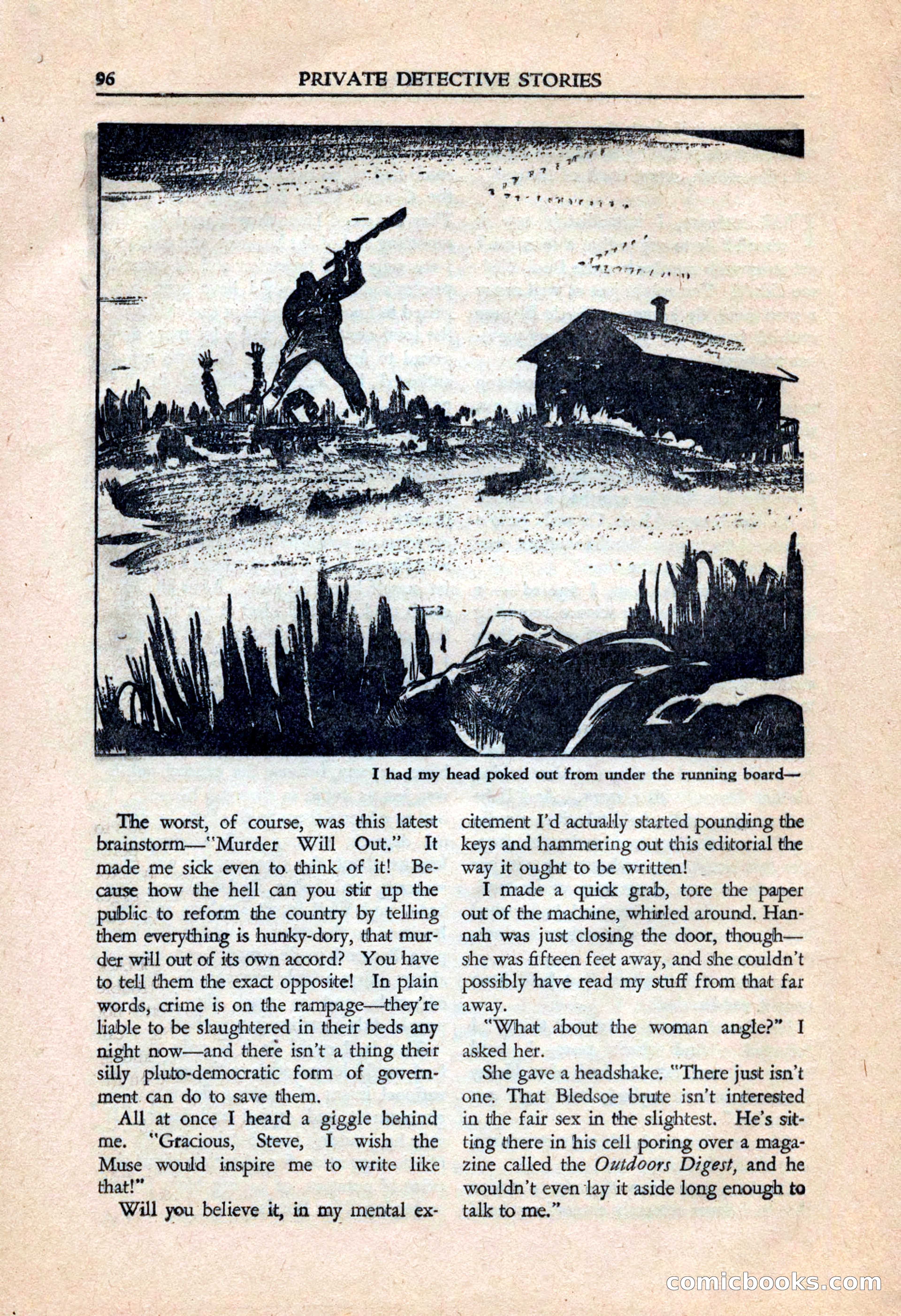 Private Detective Stories, July 1944 — page 98 of 116