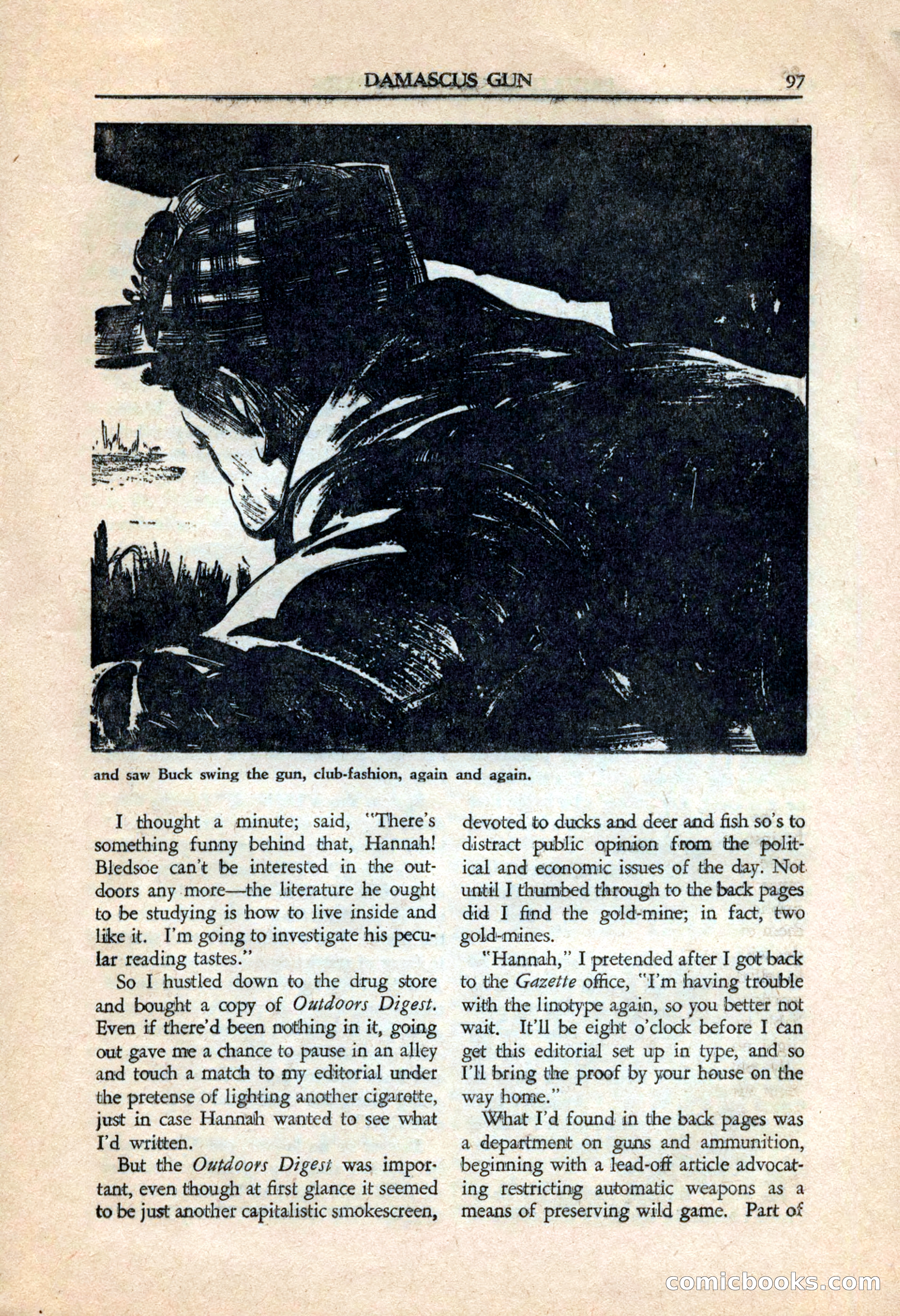 Private Detective Stories, July 1944 — page 99 of 116