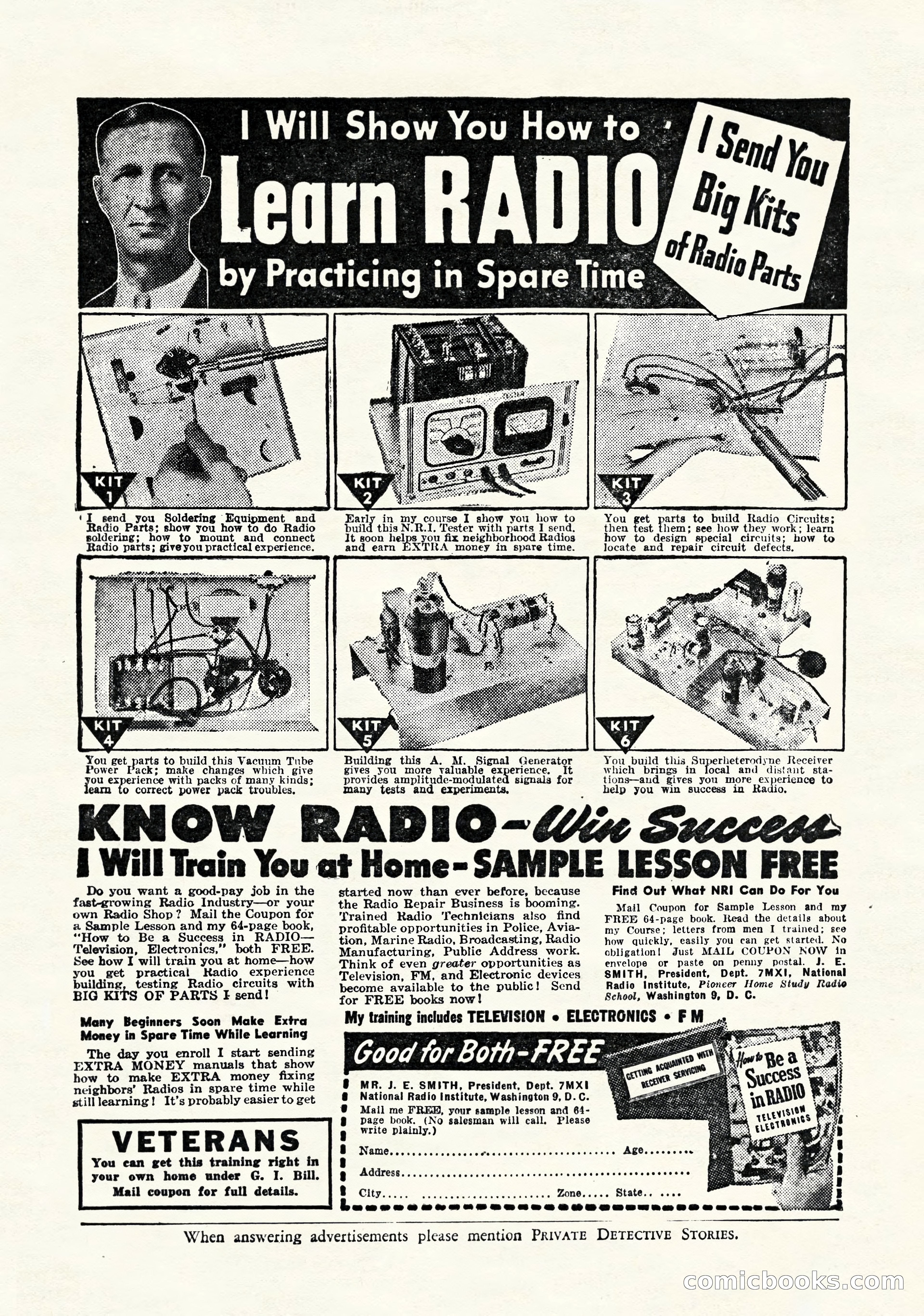 Private Detective Stories, November 1947 — page 3 of 84