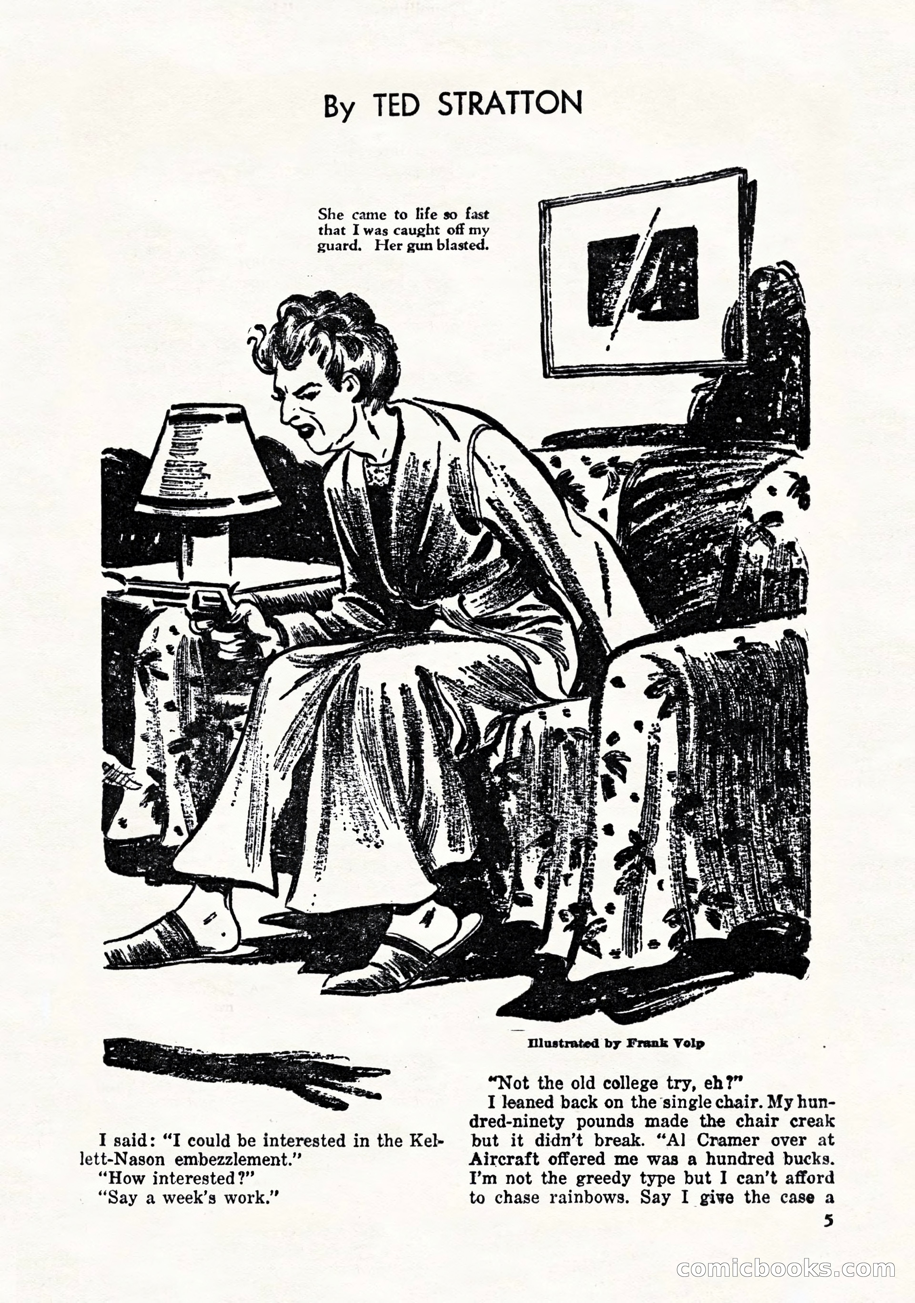 Private Detective Stories, November 1947 — page 7 of 84