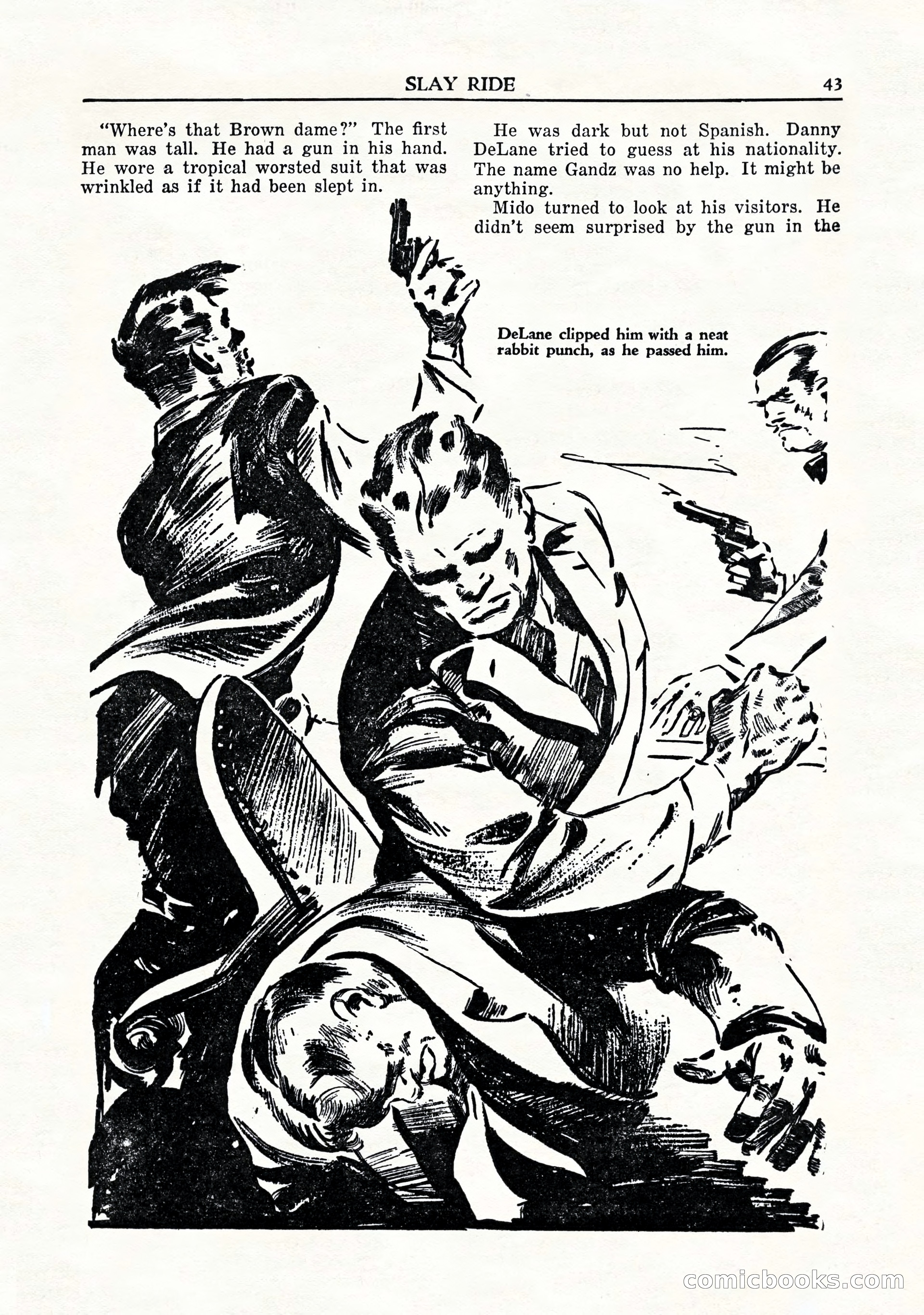 Private Detective Stories, November 1947 — page 45 of 84