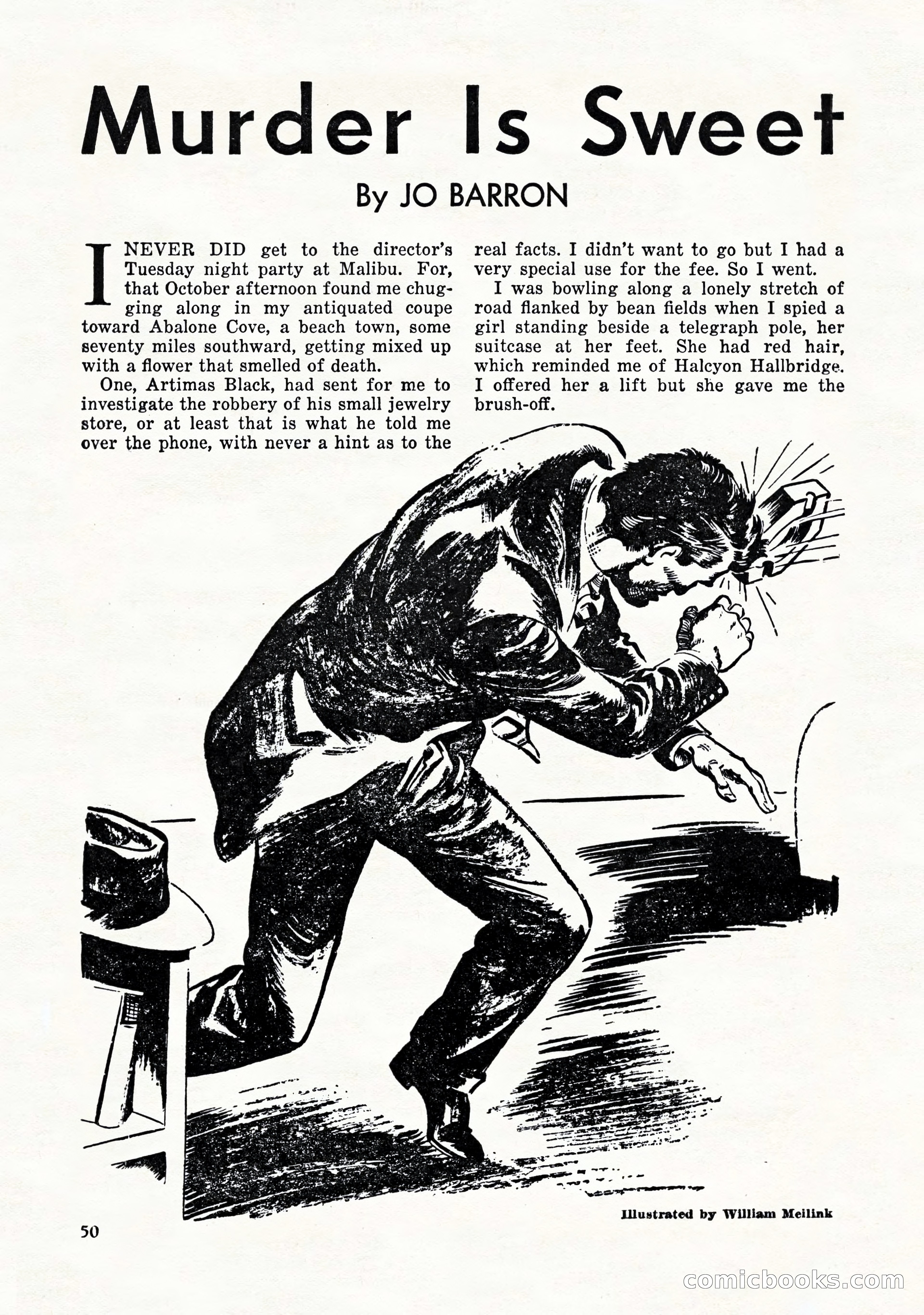 Private Detective Stories, November 1947 — page 52 of 84