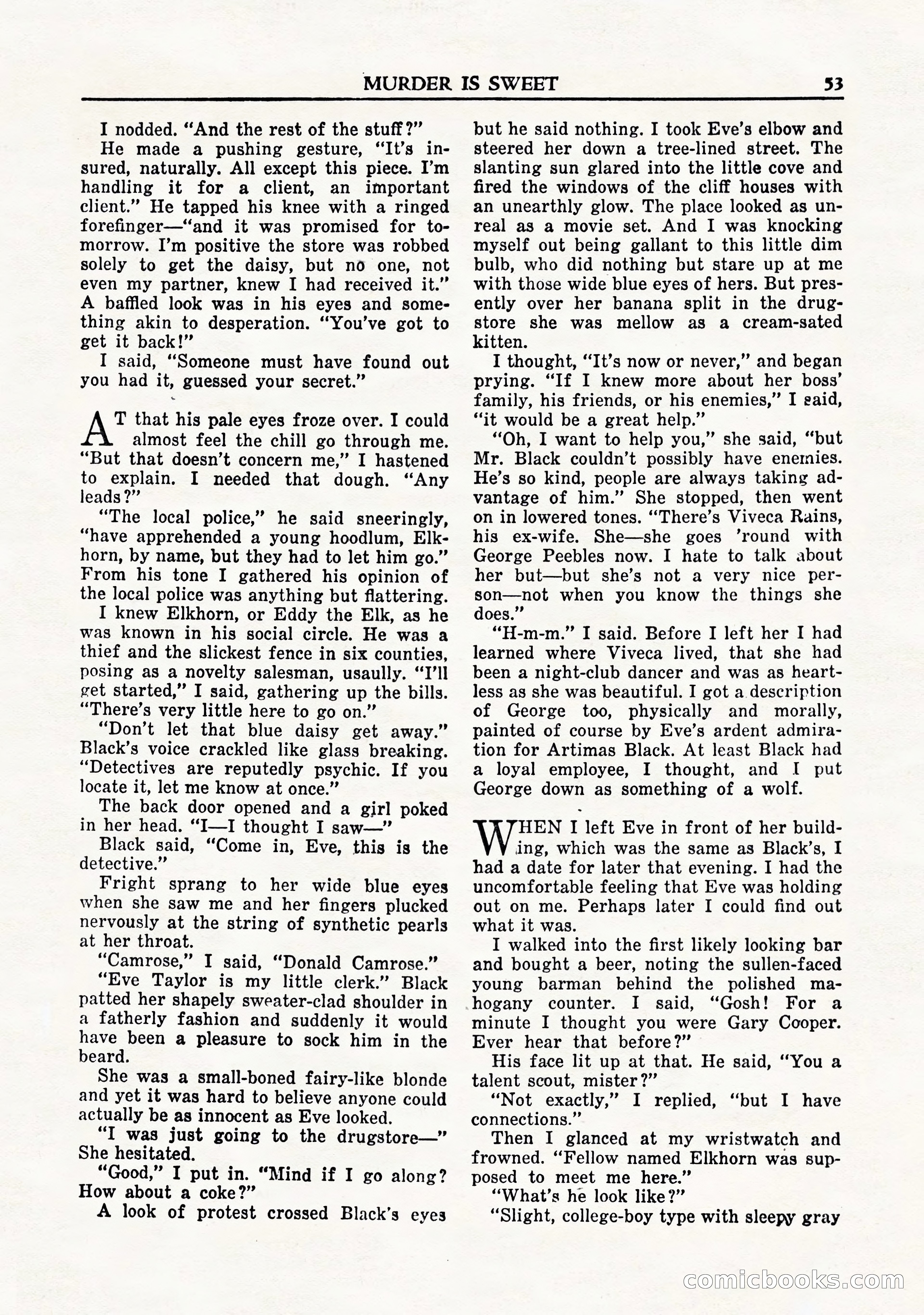 Private Detective Stories, November 1947 — page 55 of 84