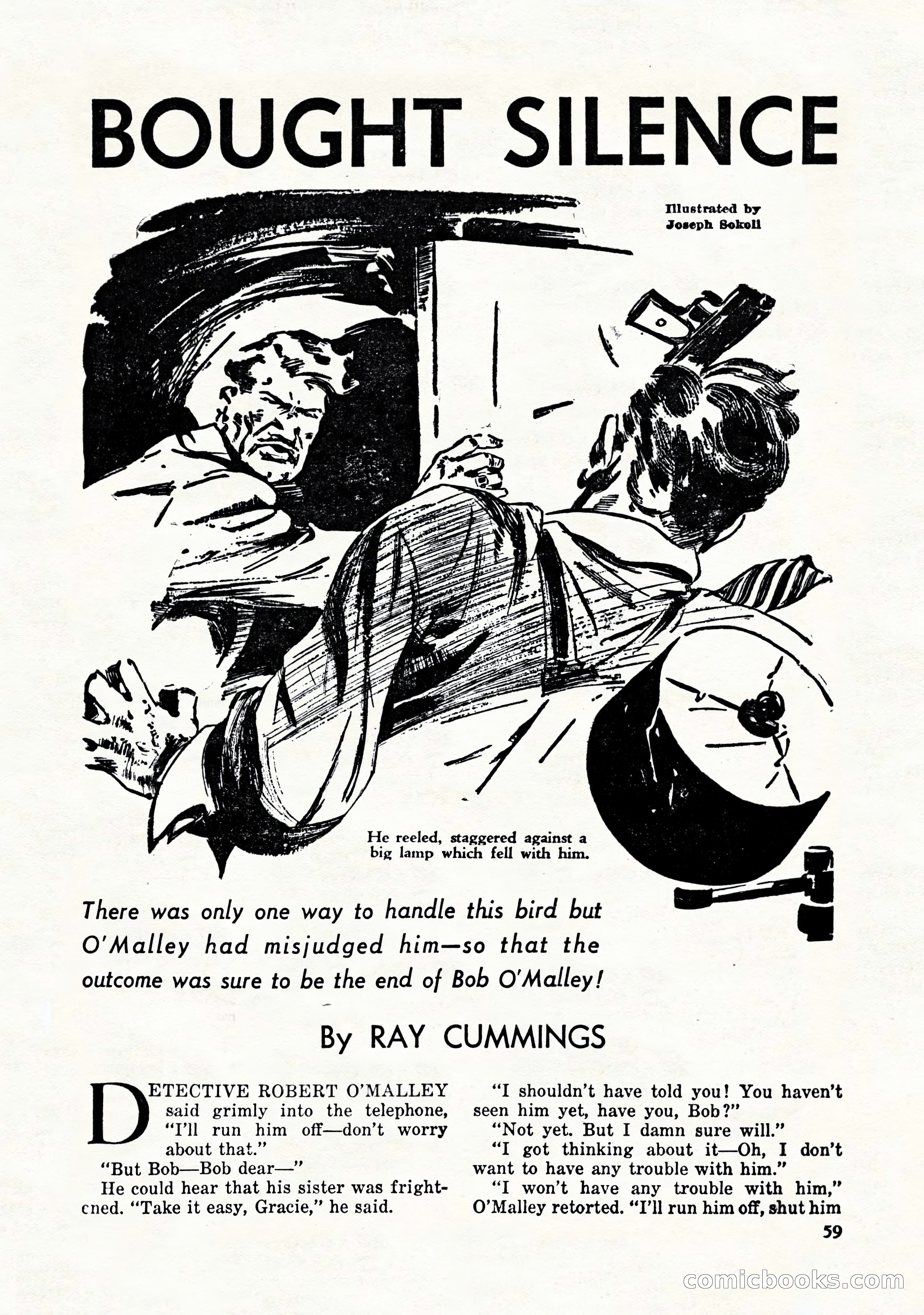 Private Detective Stories, November 1947 — page 61 of 84