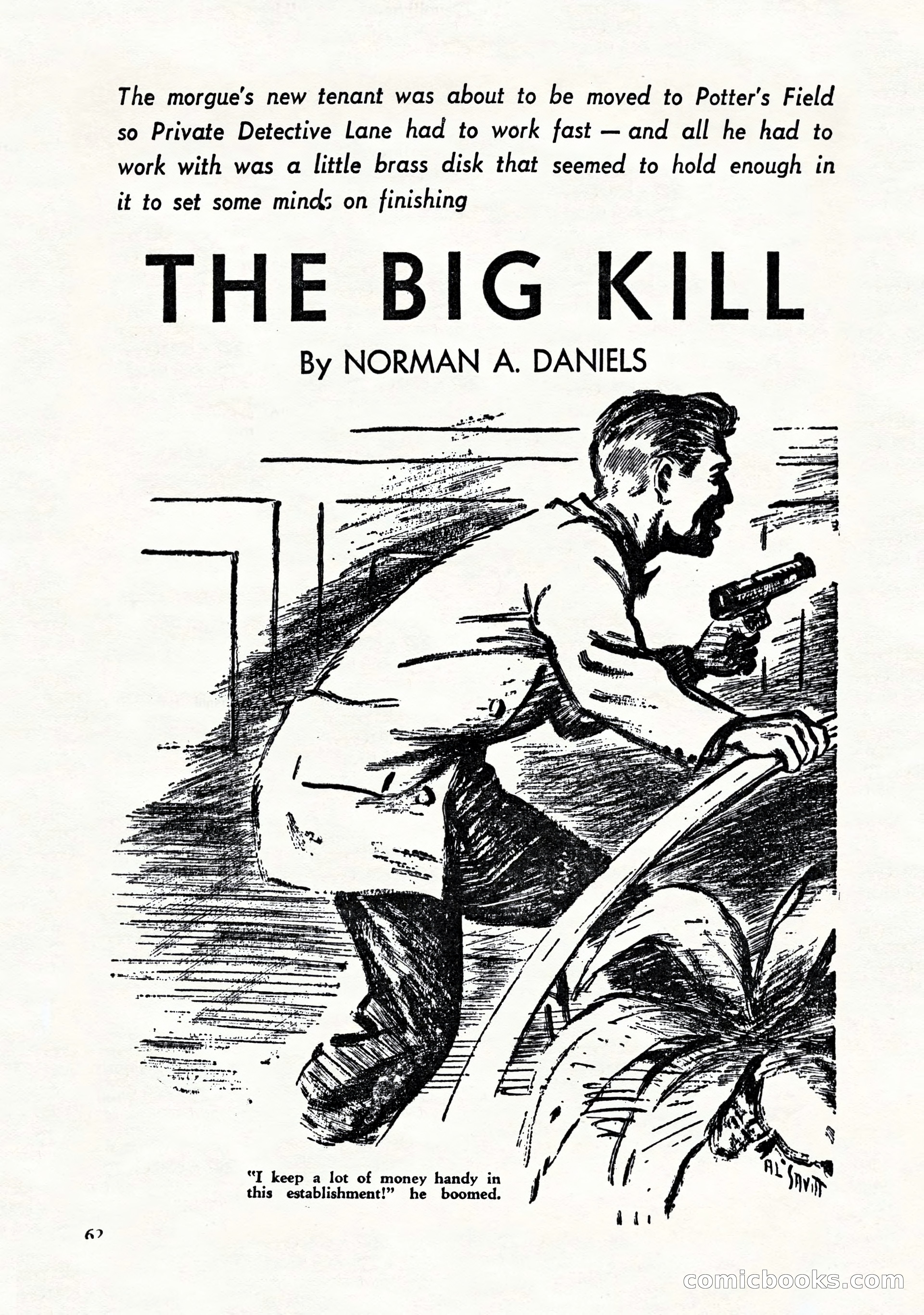 Private Detective Stories, November 1947 — page 64 of 84